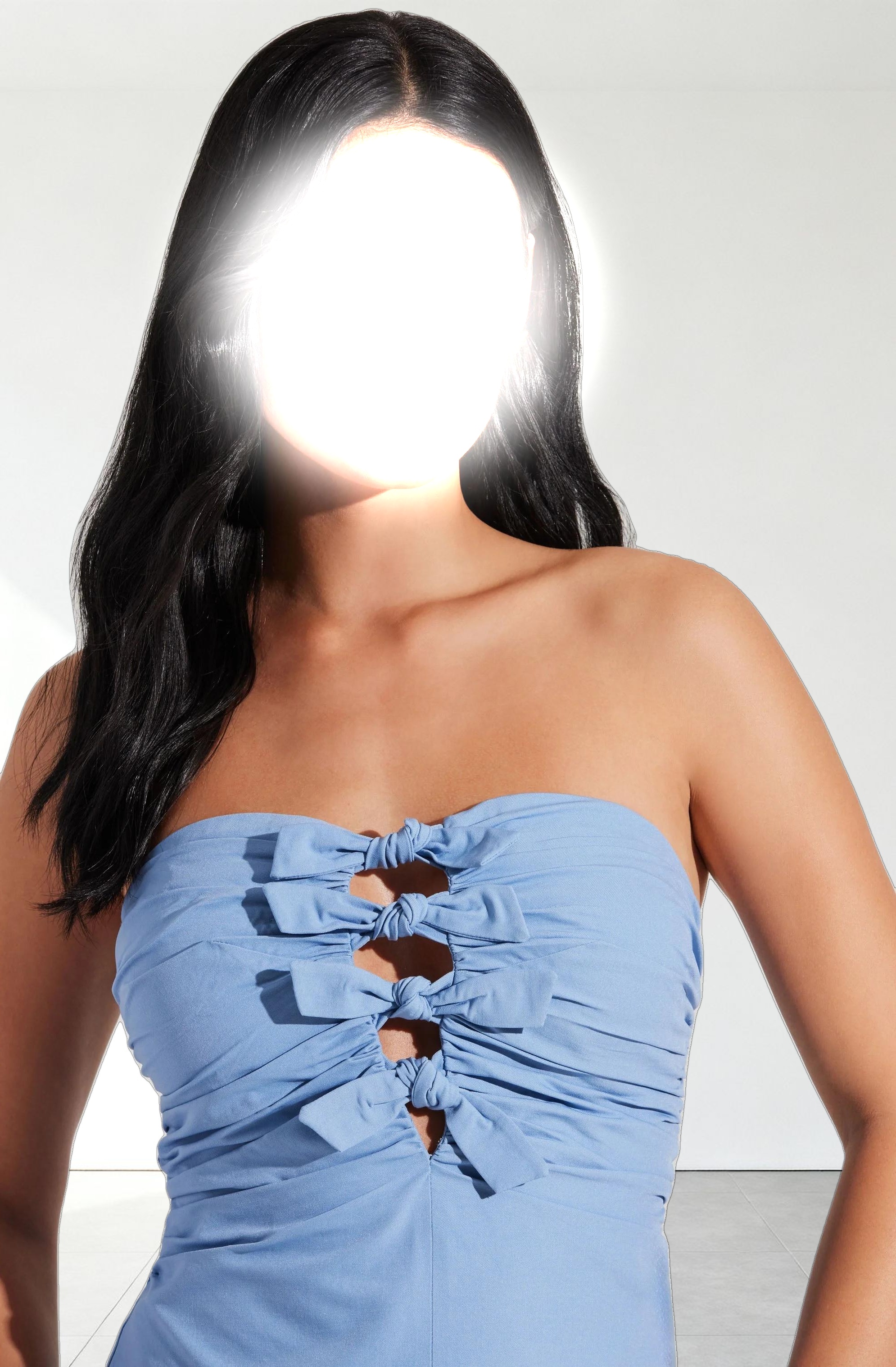 Kierra Strapless Bow Top