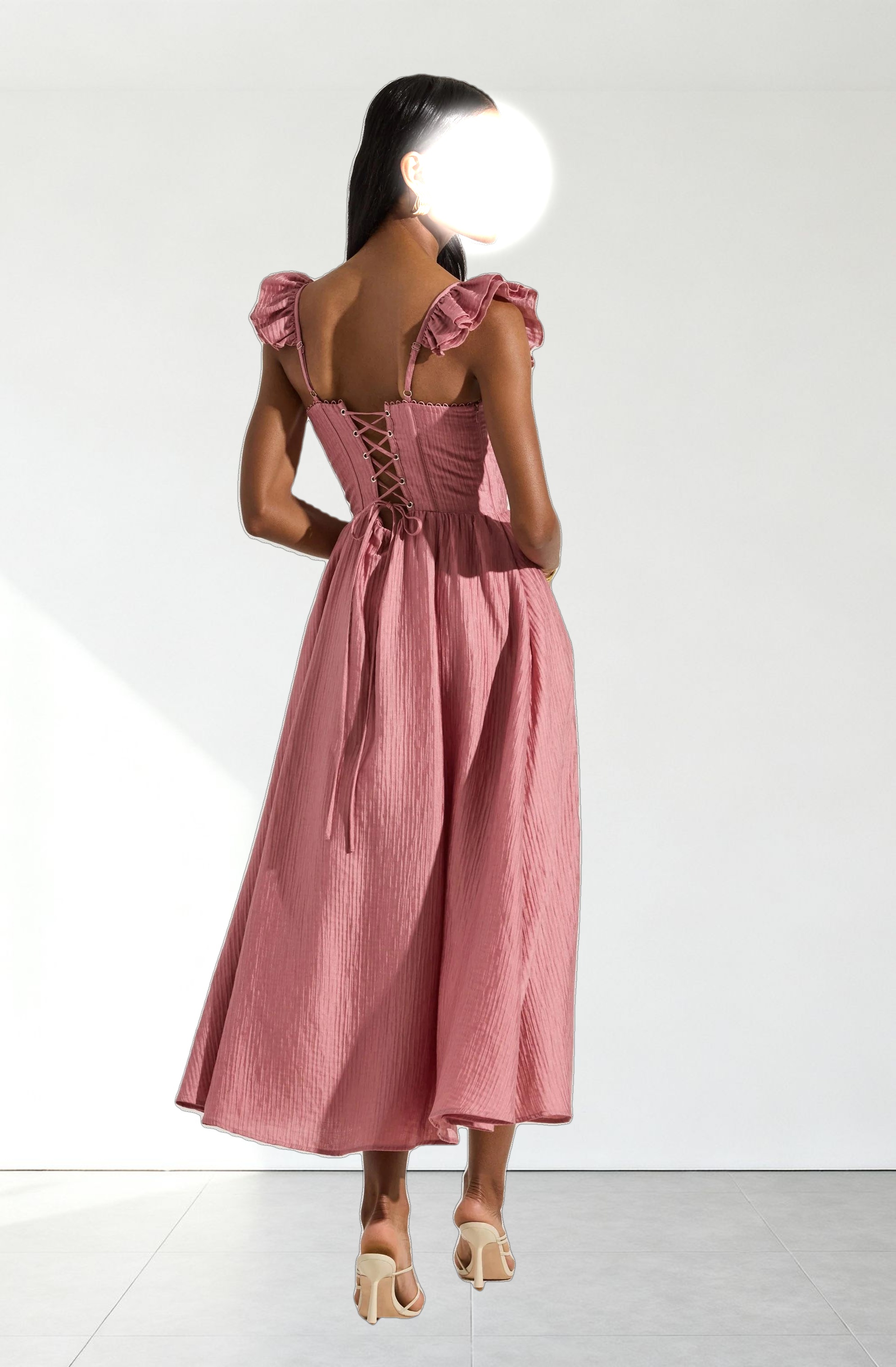 Wedelia Bustier Midi Dress