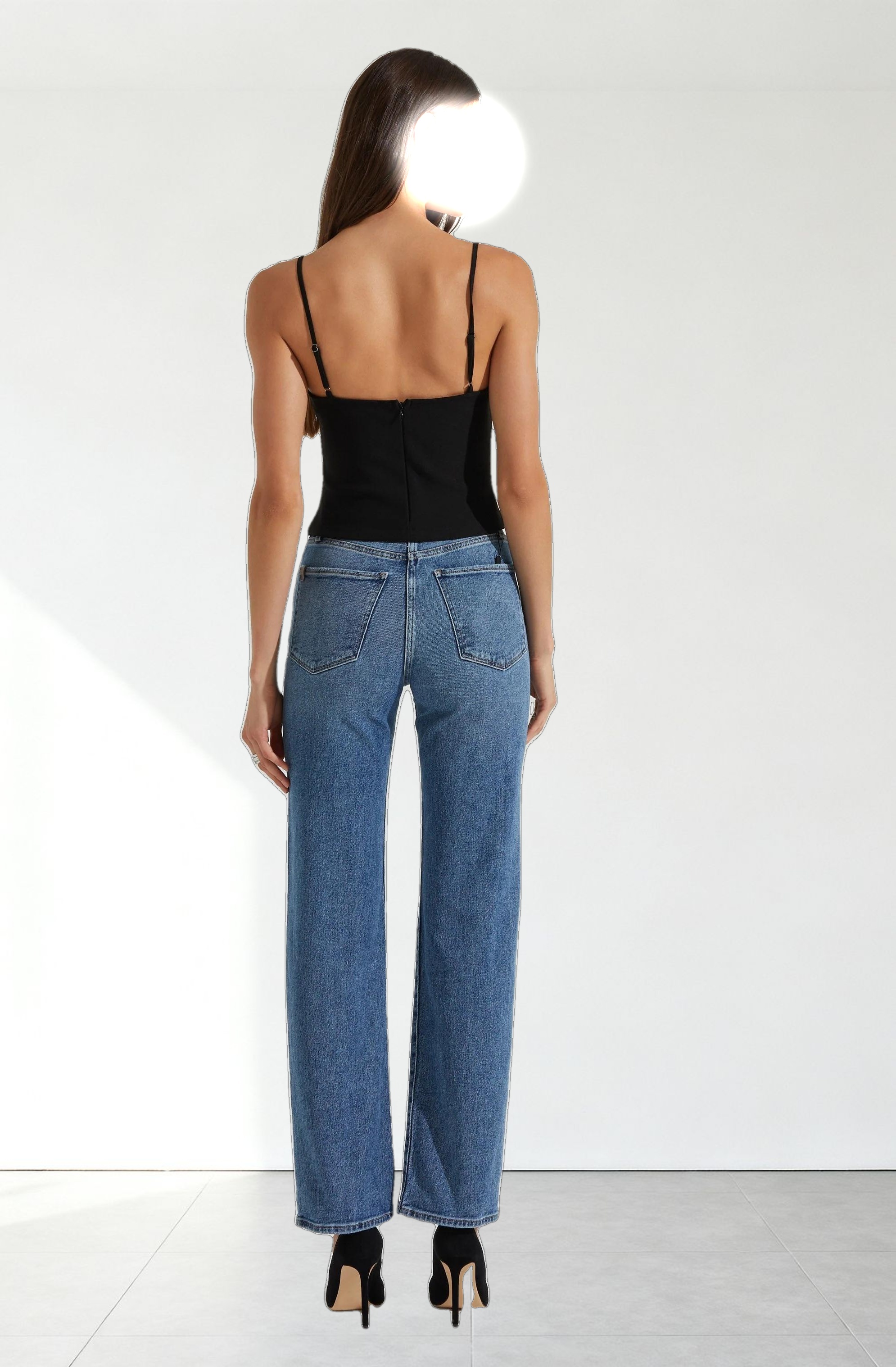 Adana Bow Detail Bustier Top