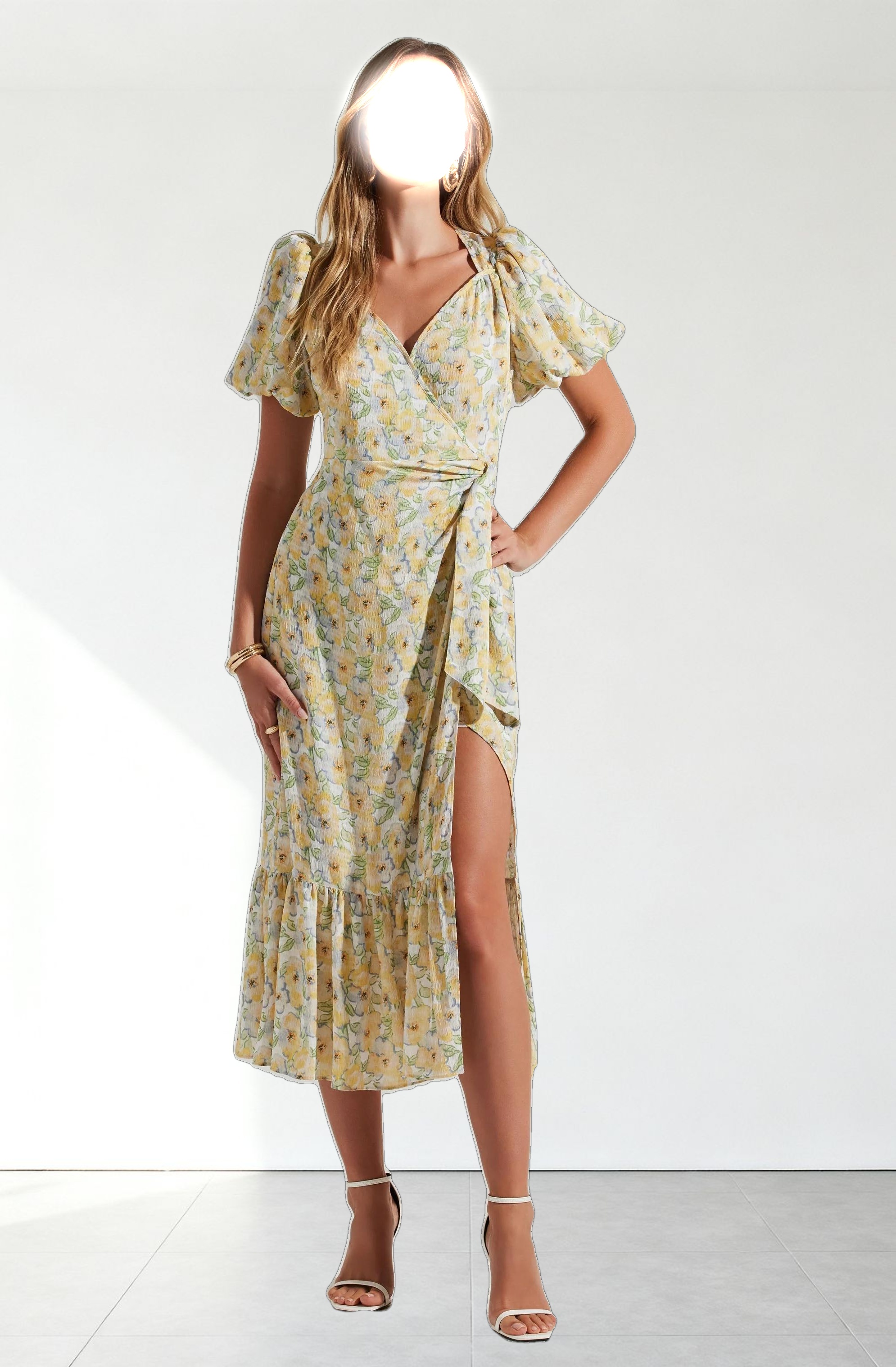 Modena Floral Midi Dress