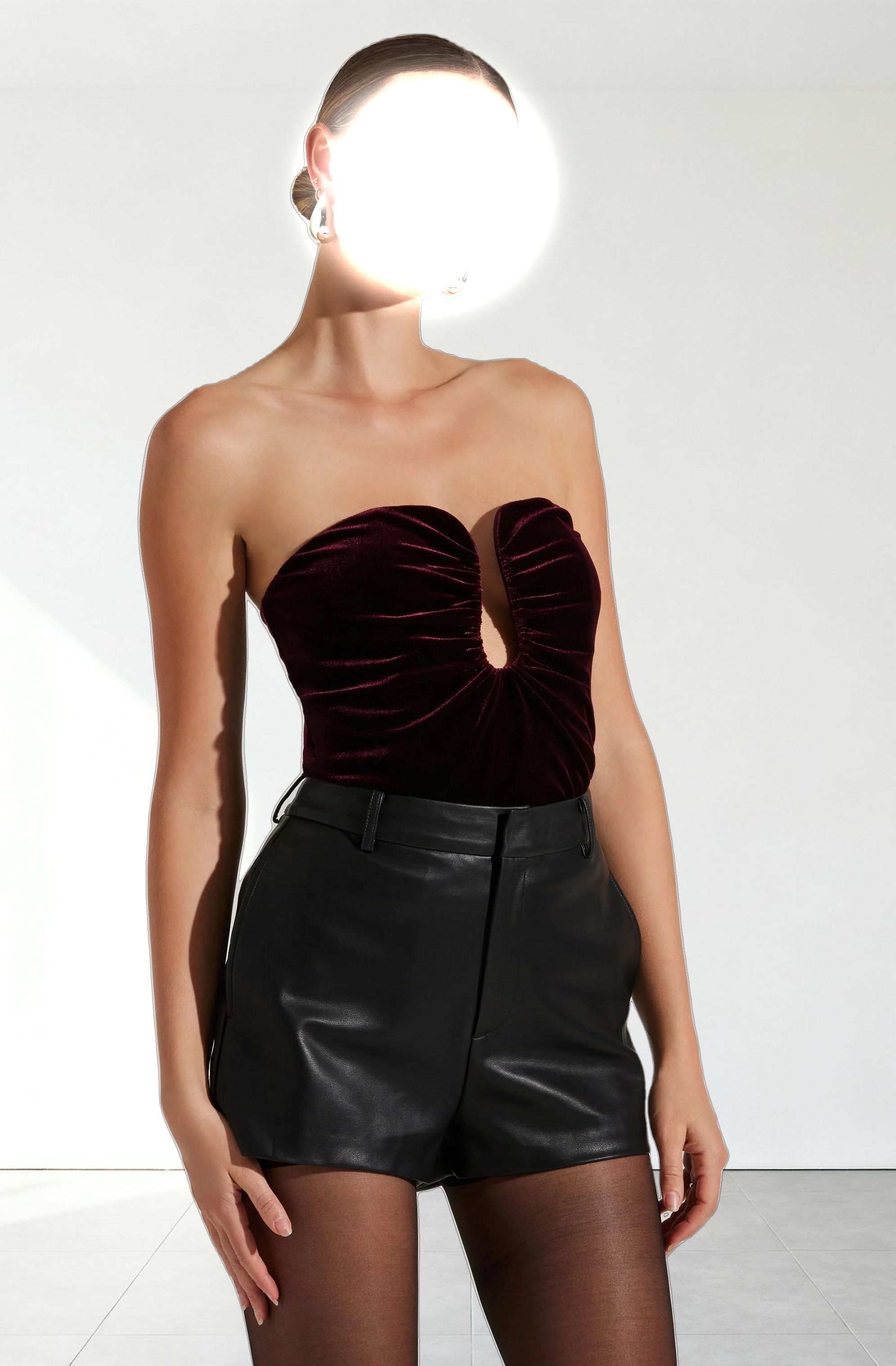 Arista Sweetheart Velvet Top