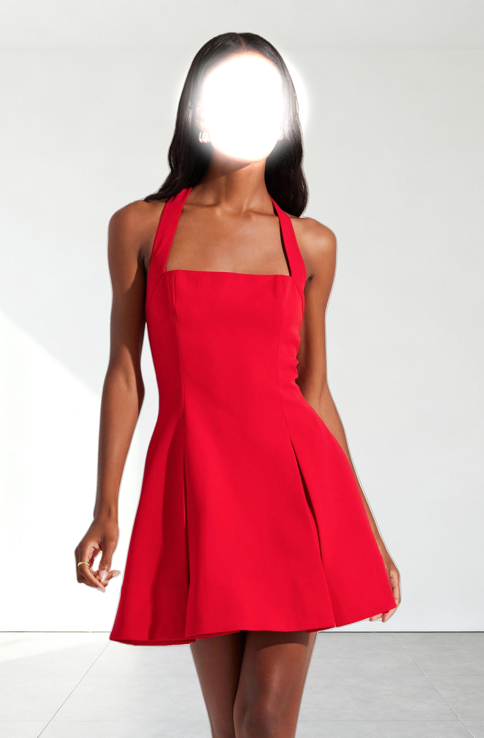 Lilibeth Halter Neck Mini Dress