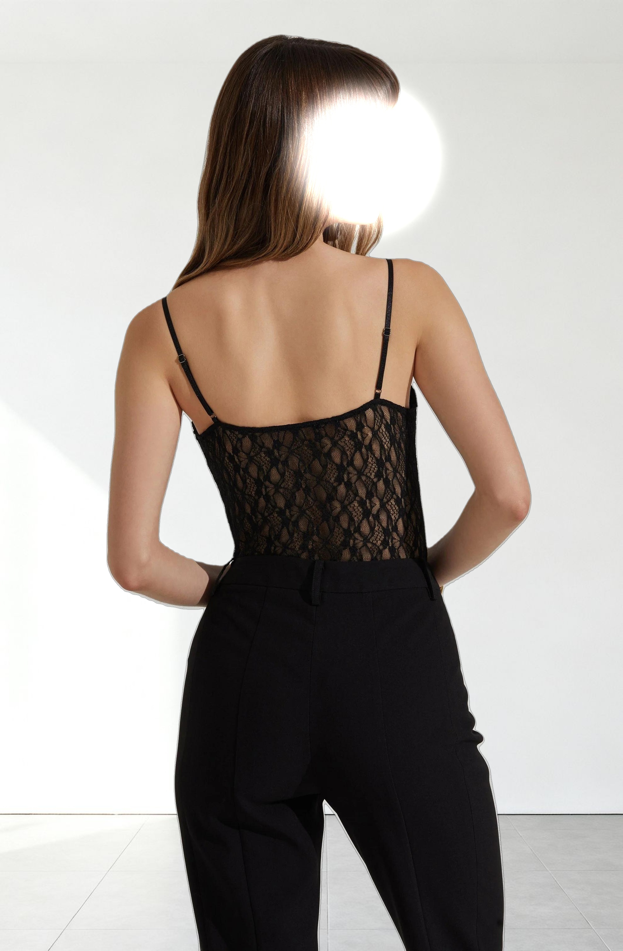 Nady Lace Cami Bodysuit