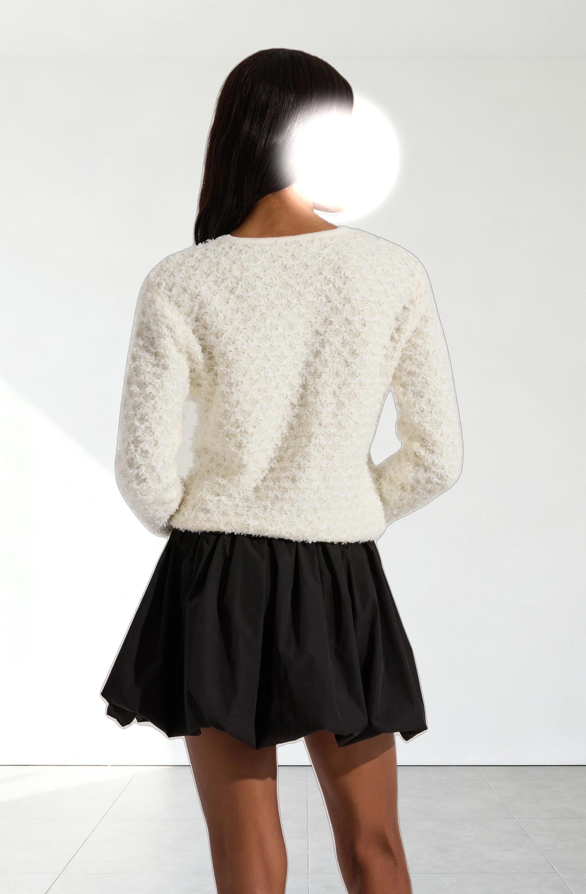 Textured Patch Pocket Cardigan