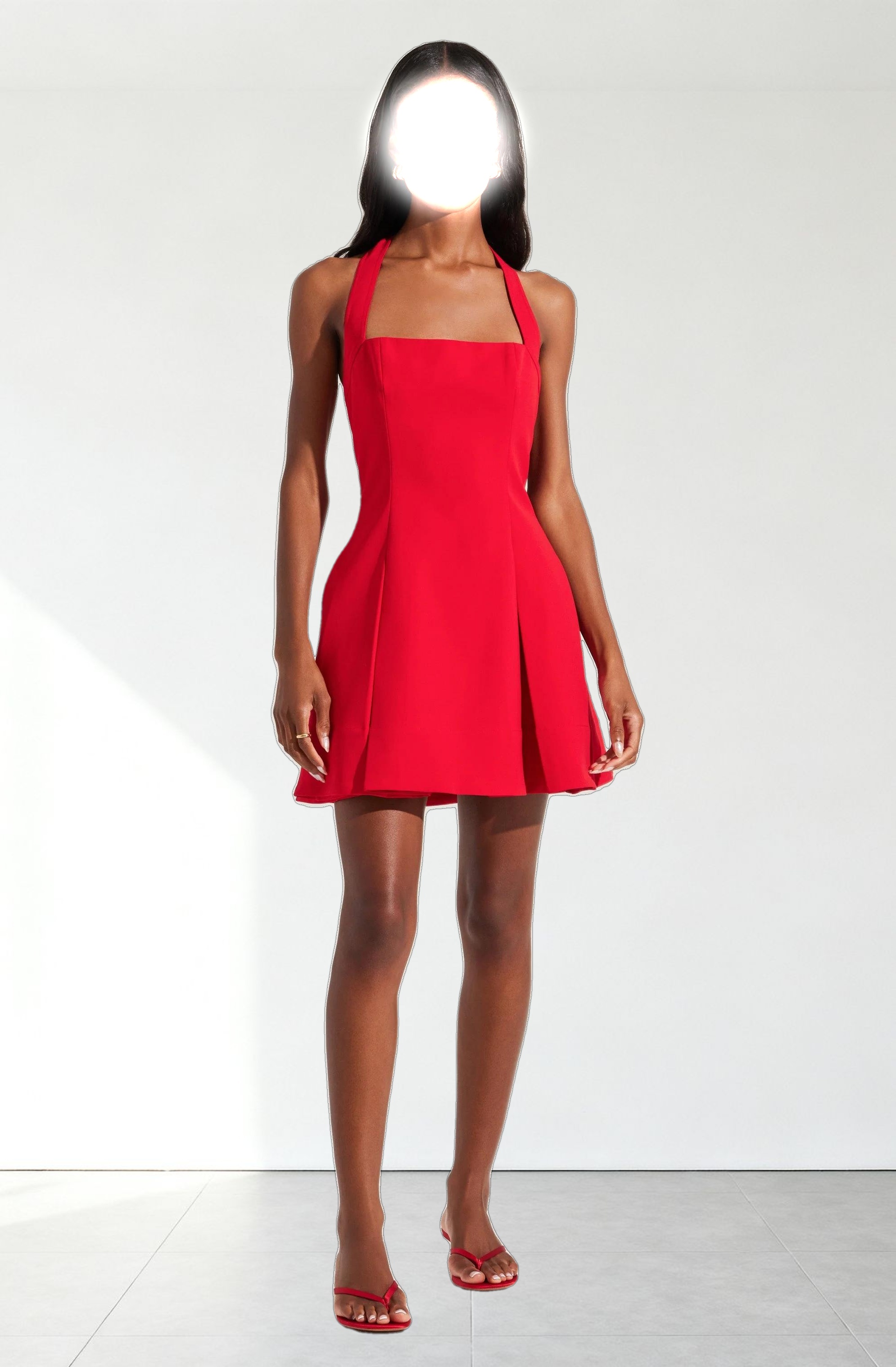 Lilibeth Halter Neck Mini Dress