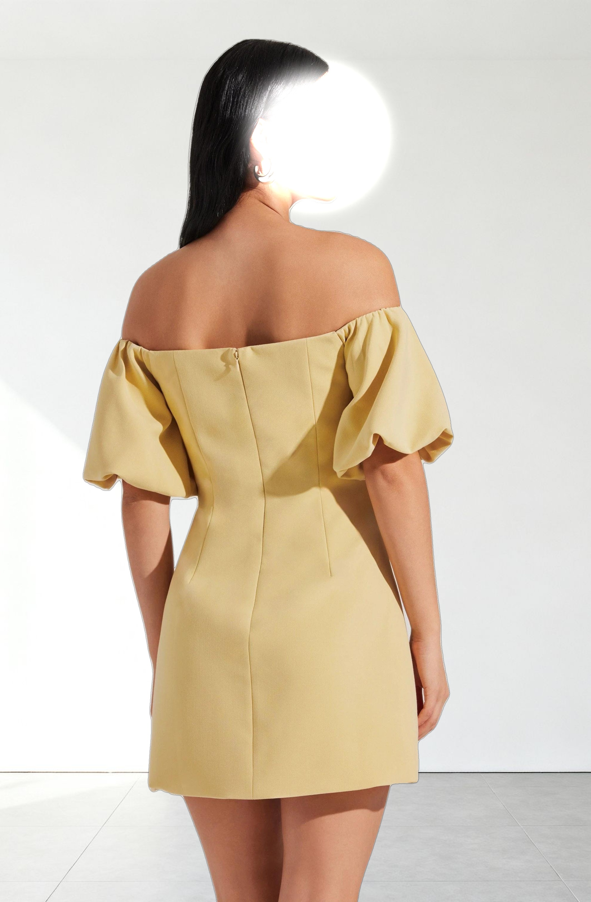 Biviana Off Shoulder Mini Dress