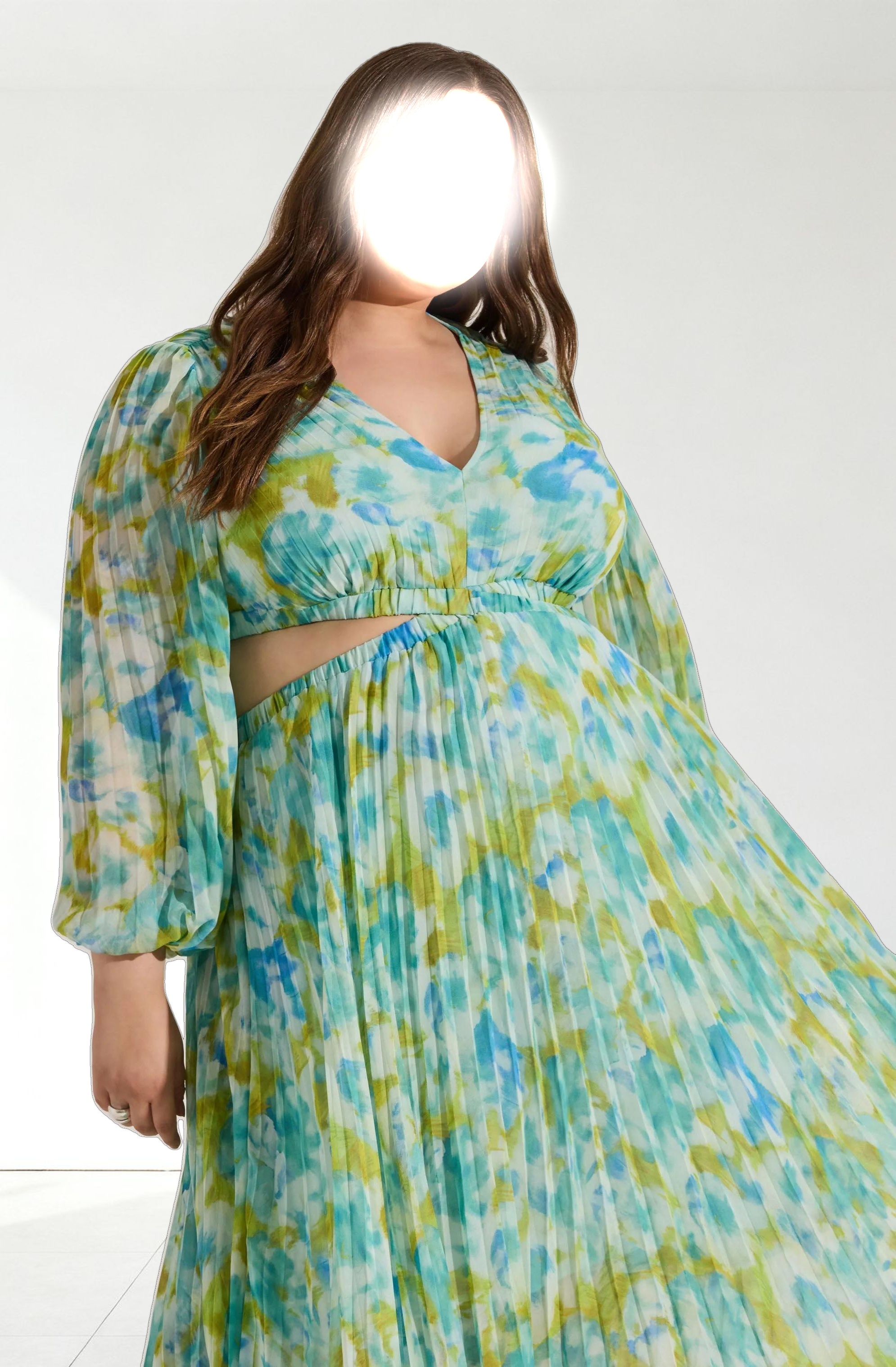 Revery Floral Long Sleeve Maxi Dress