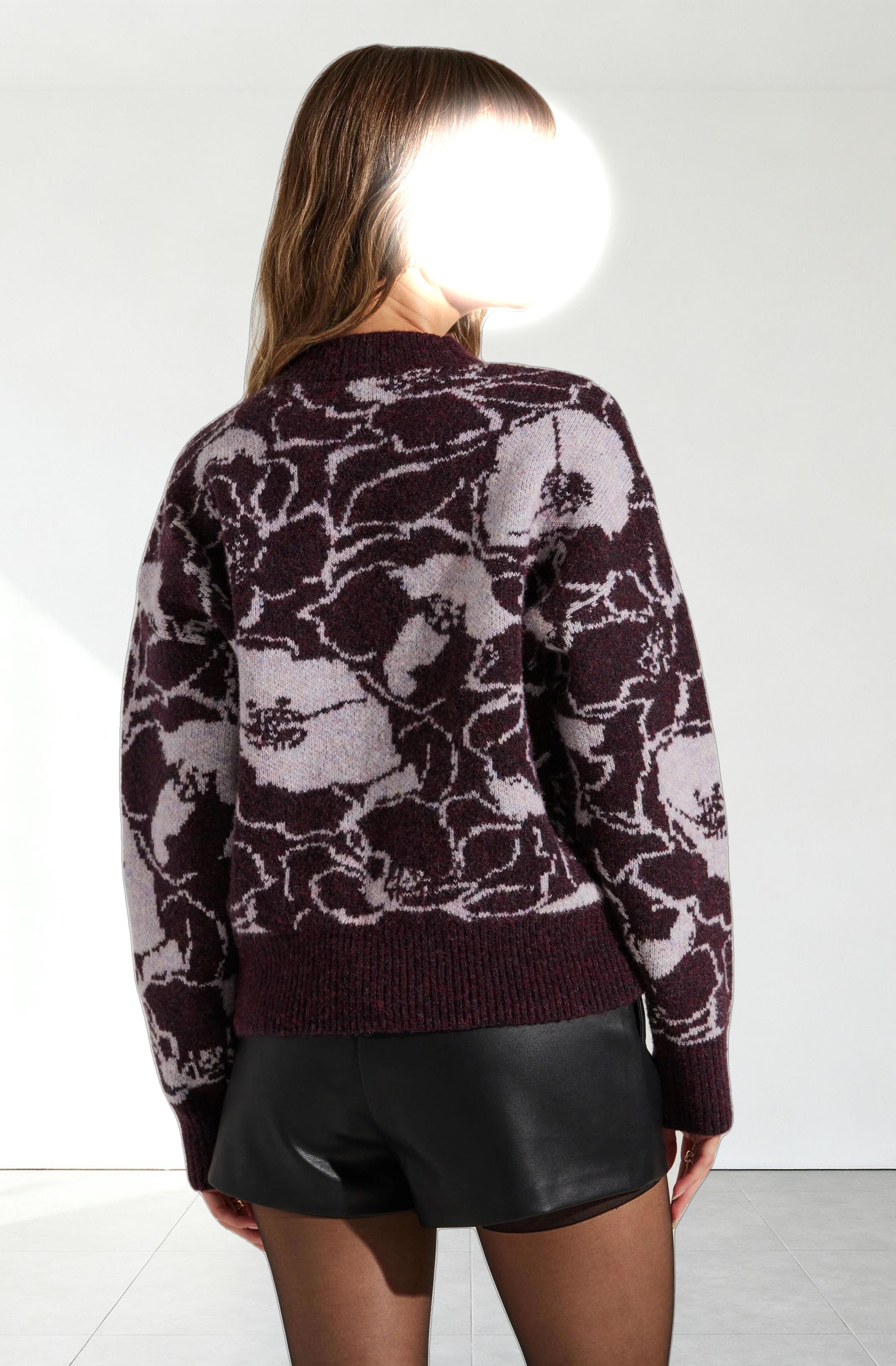 Saira Floral Sweater