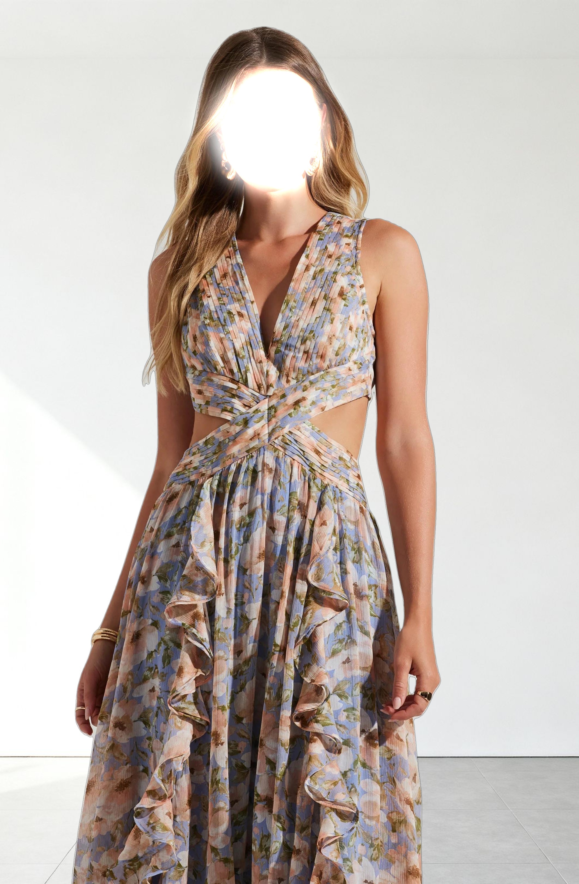 Noya Floral Maxi Dress