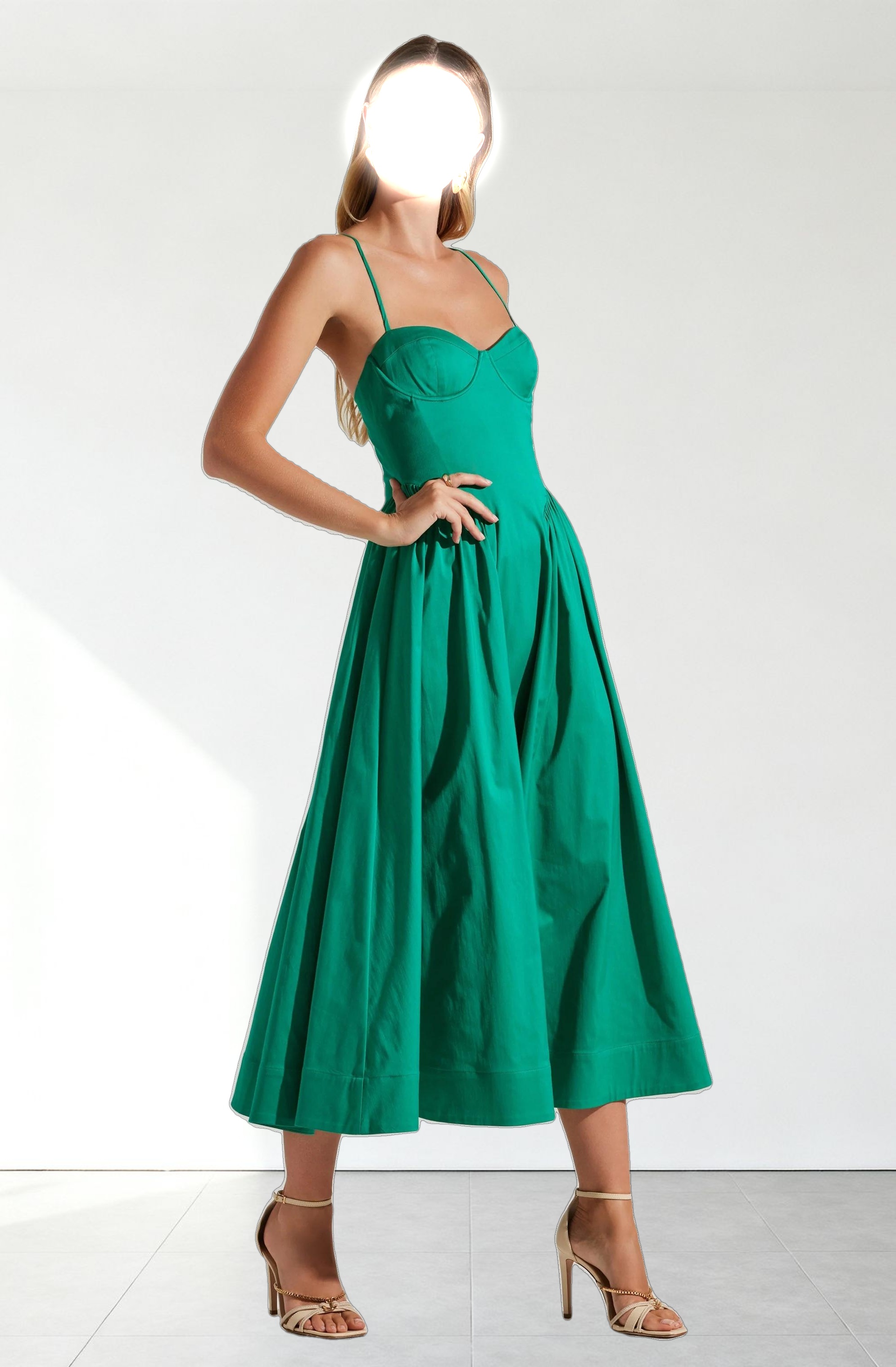 Bellamy Bustier Midi Dress