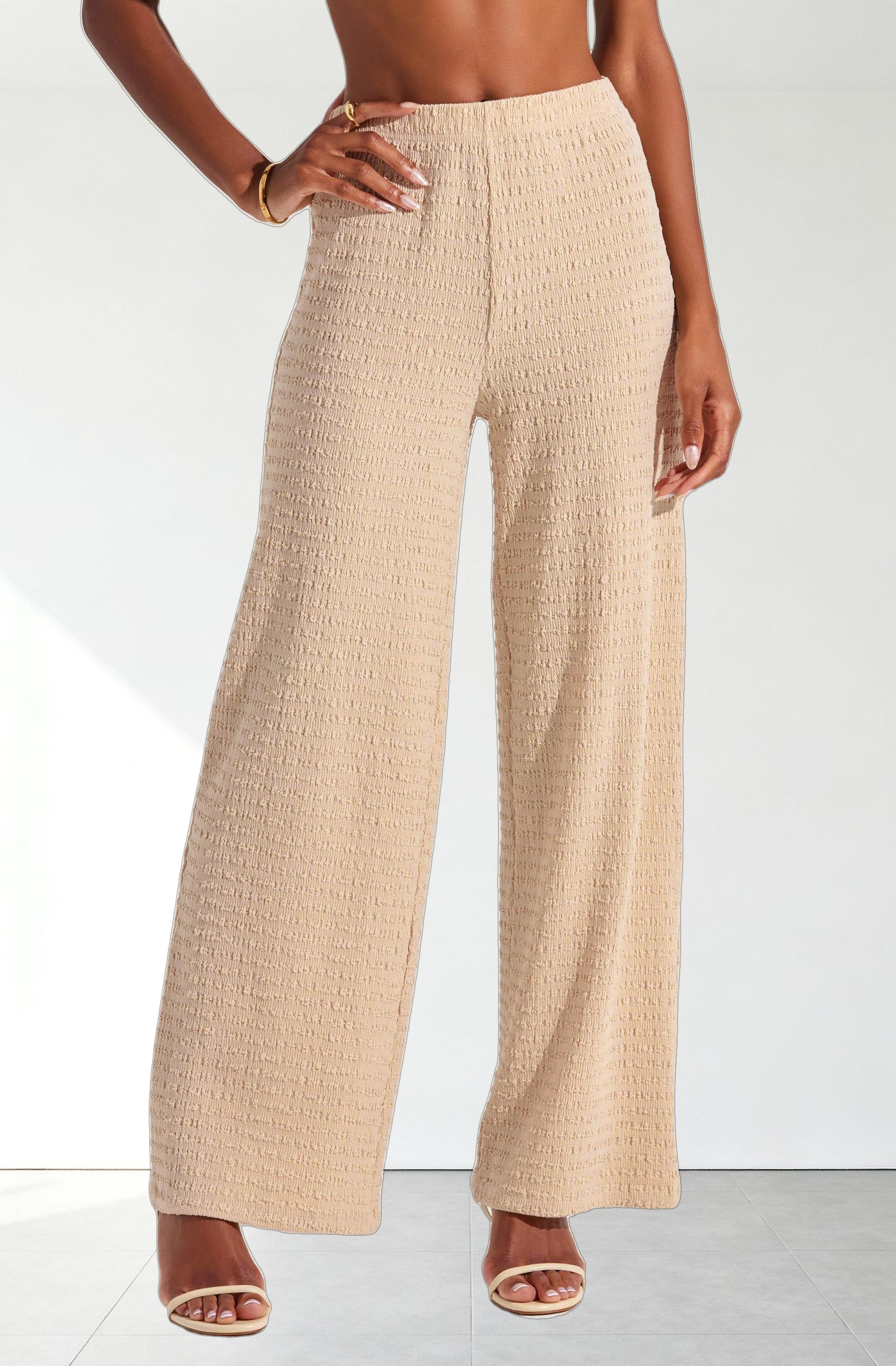 Keir Textured Knit Pants