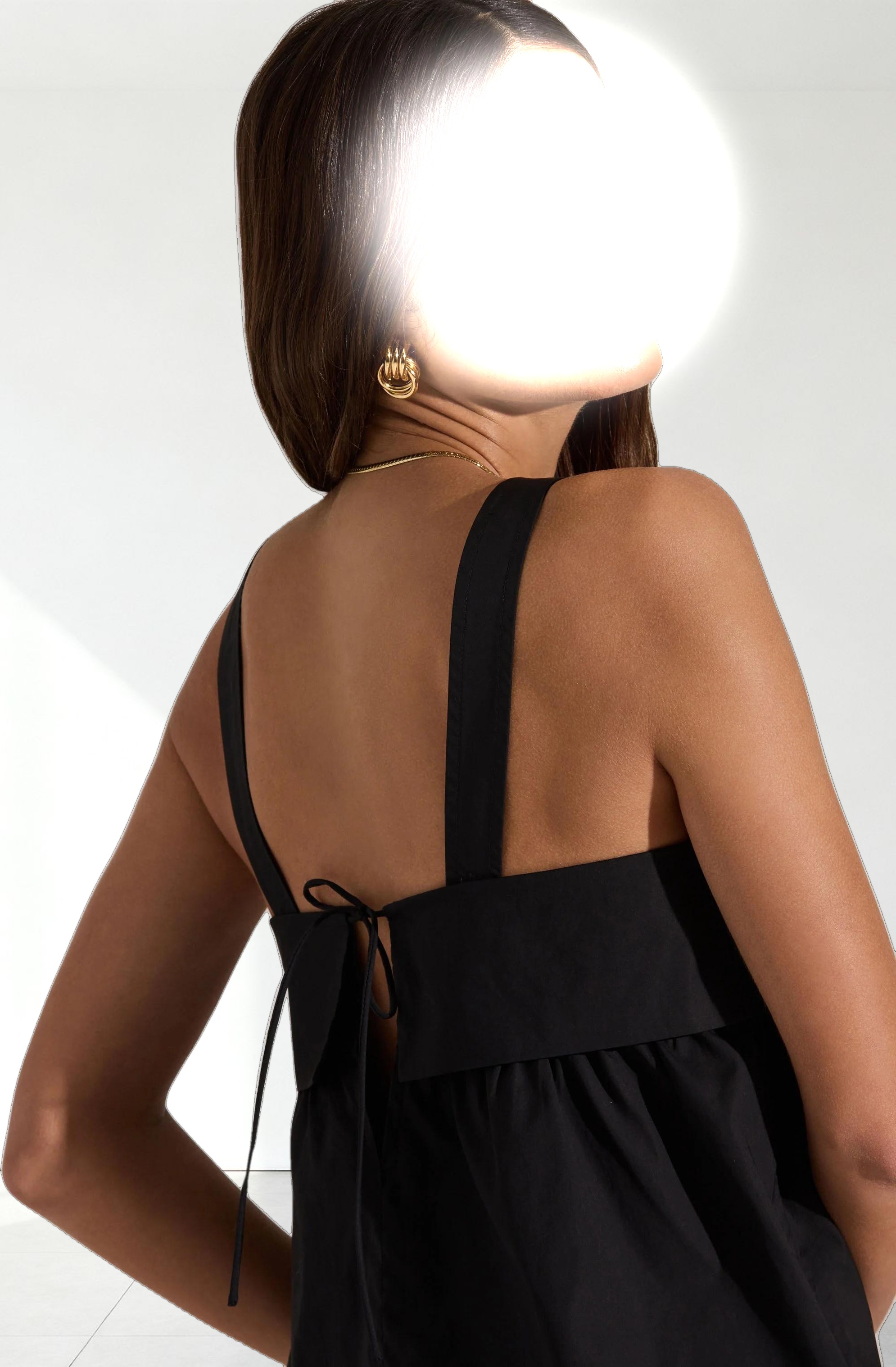 Square Neck Babydoll Top