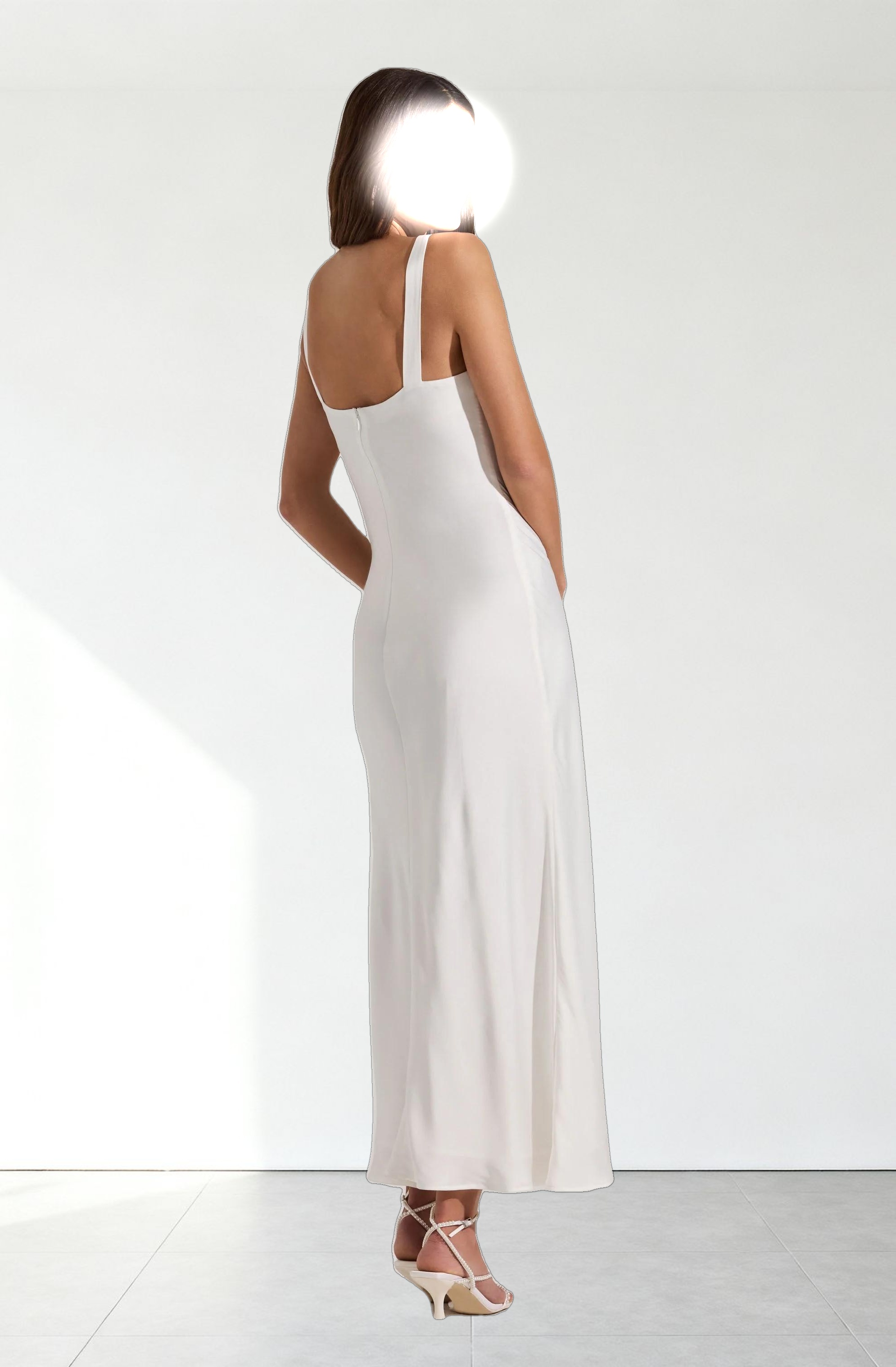 Stacie Satin Maxi Dress