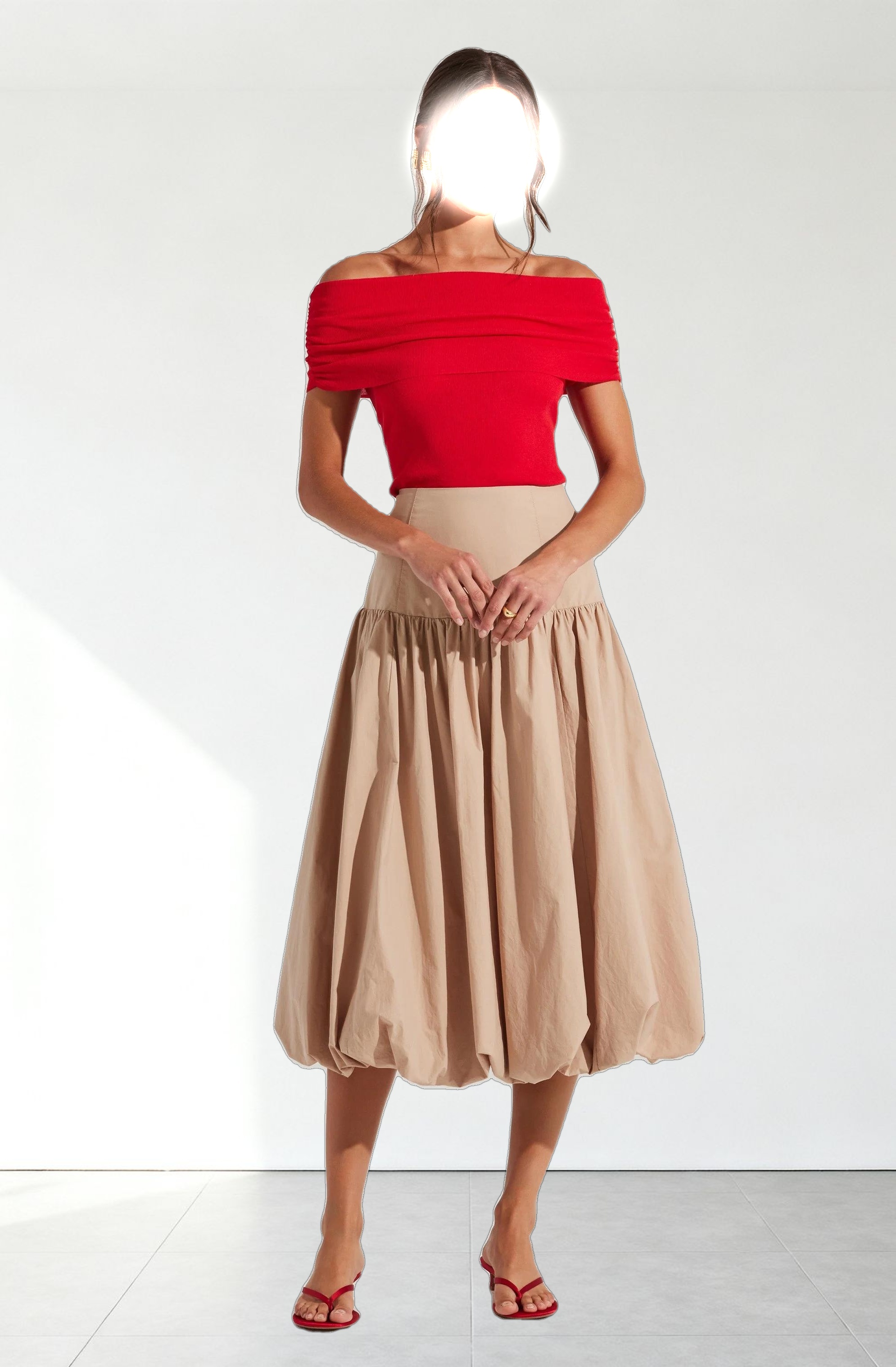 Kylin Off Shoulder Sweater Top