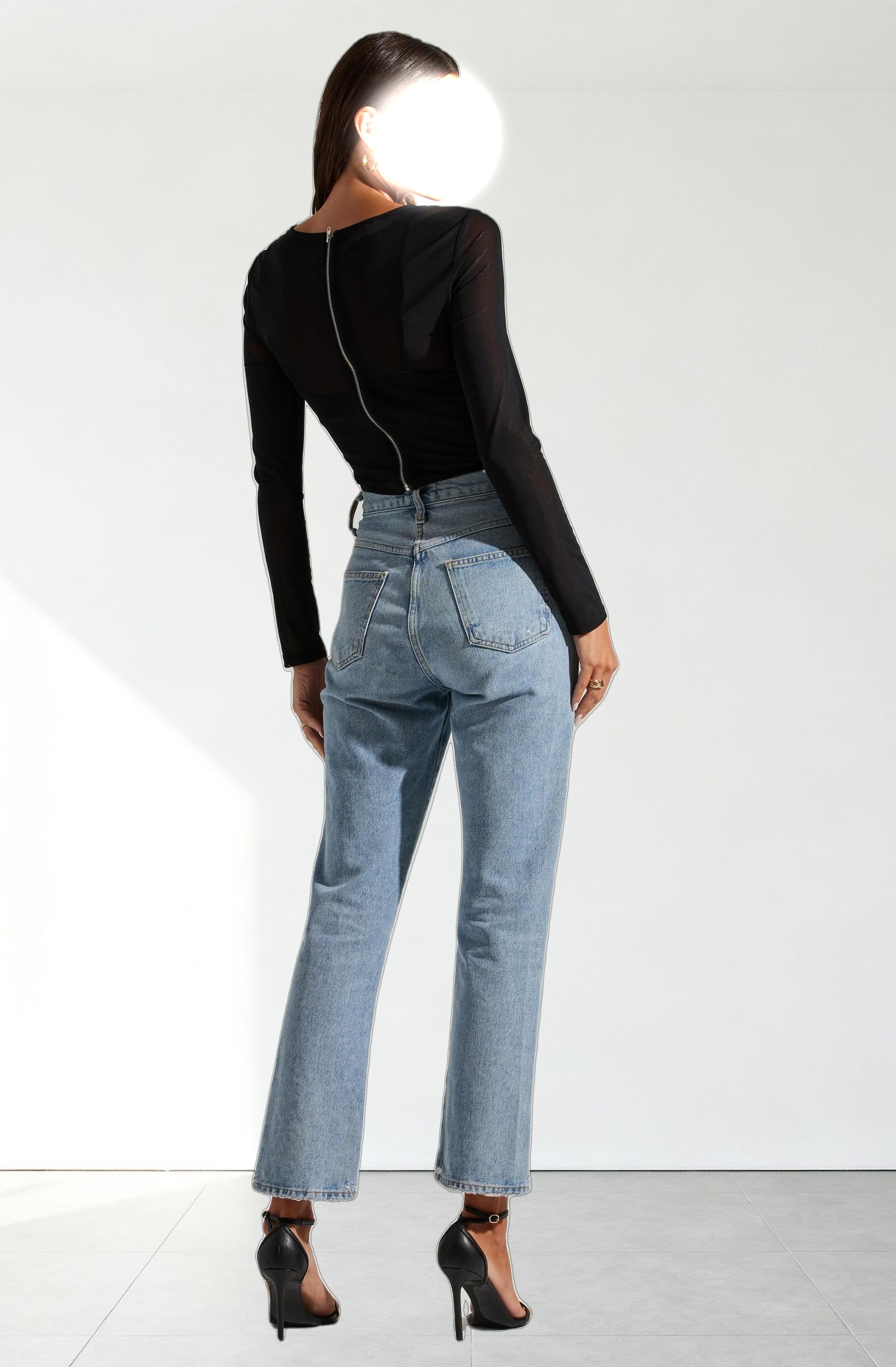 Kezia Corset Long Sleeve Top