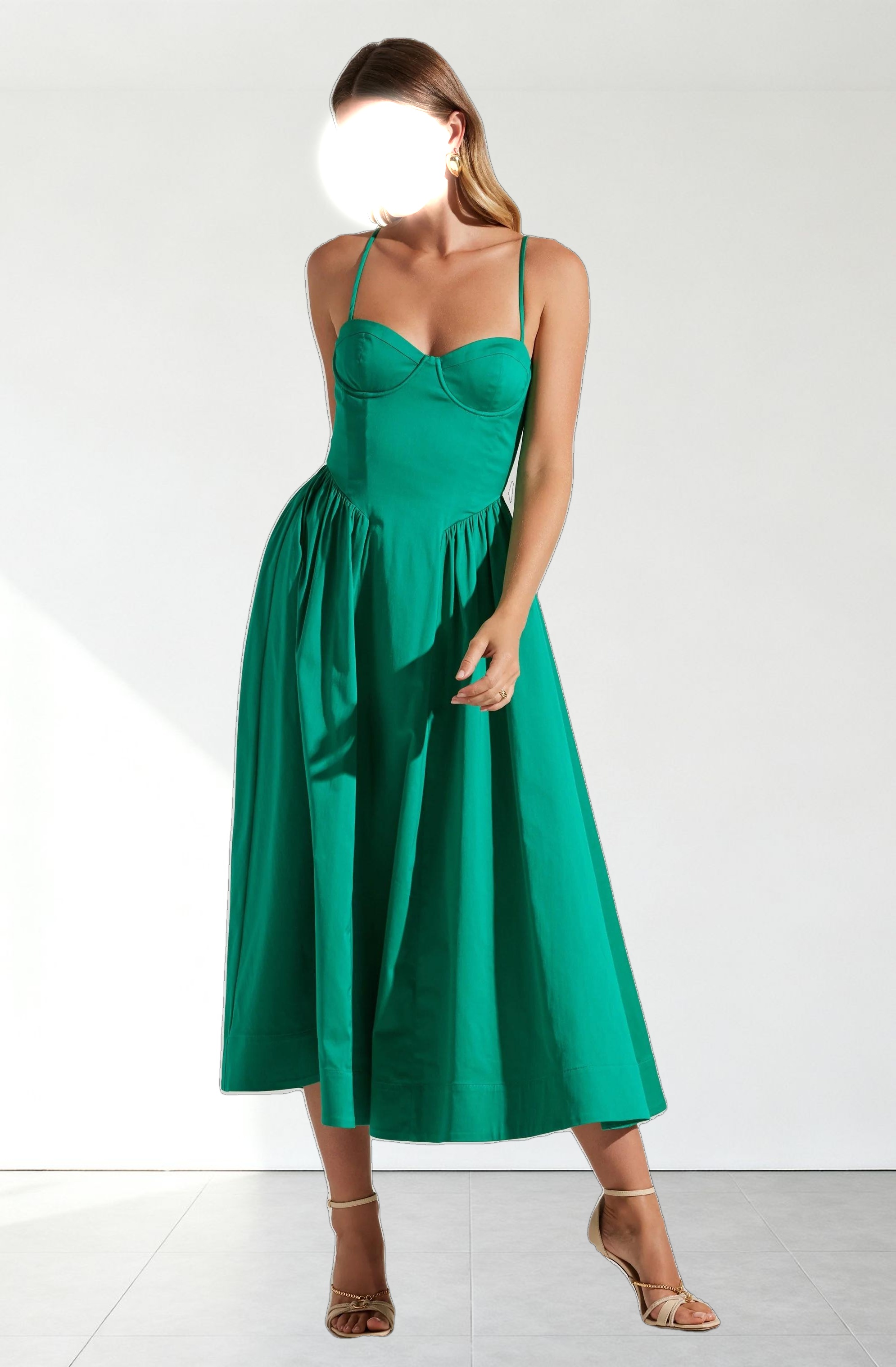 Bellamy Bustier Midi Dress