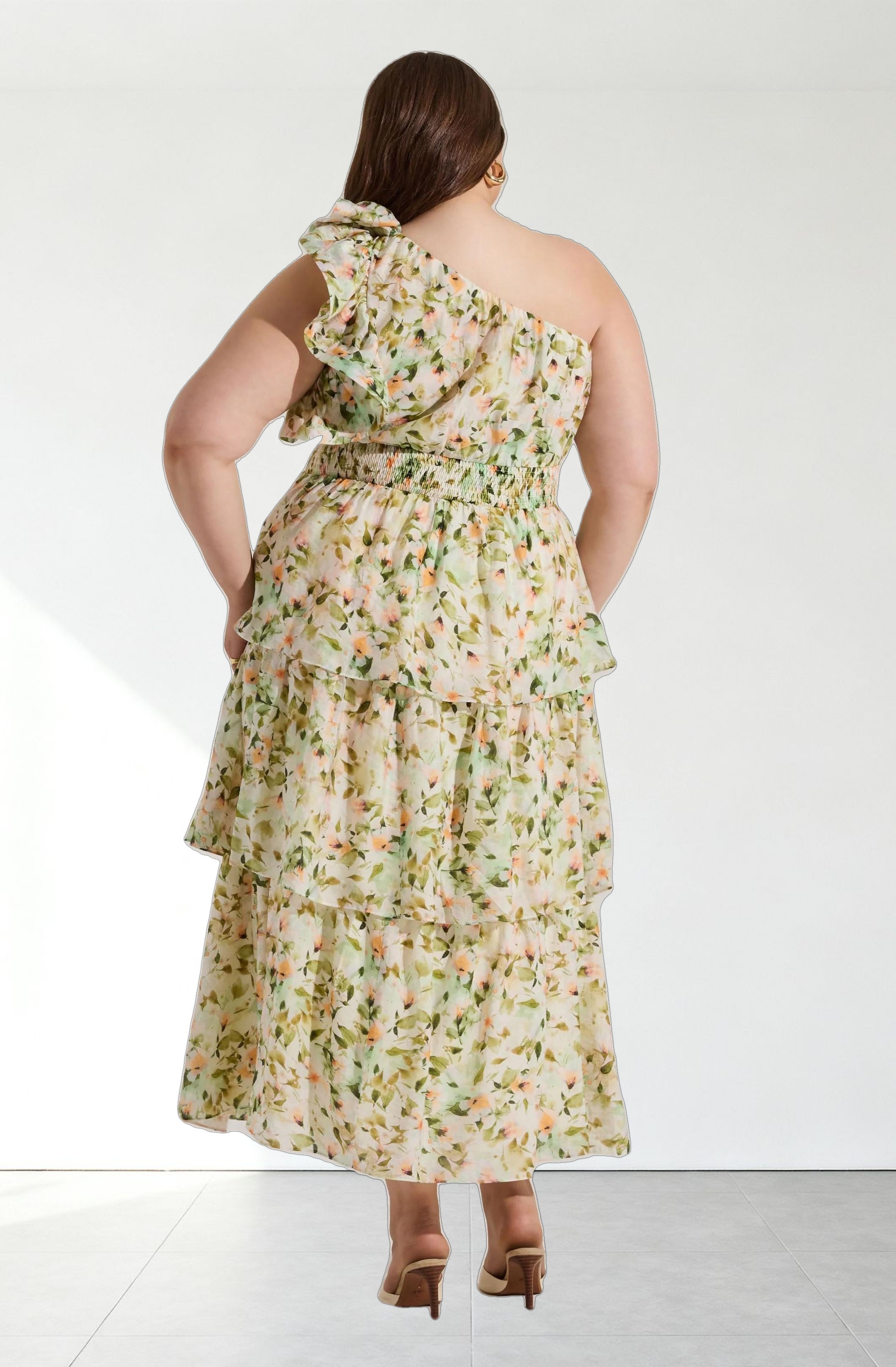 Imelda One Shoulder Maxi Dress