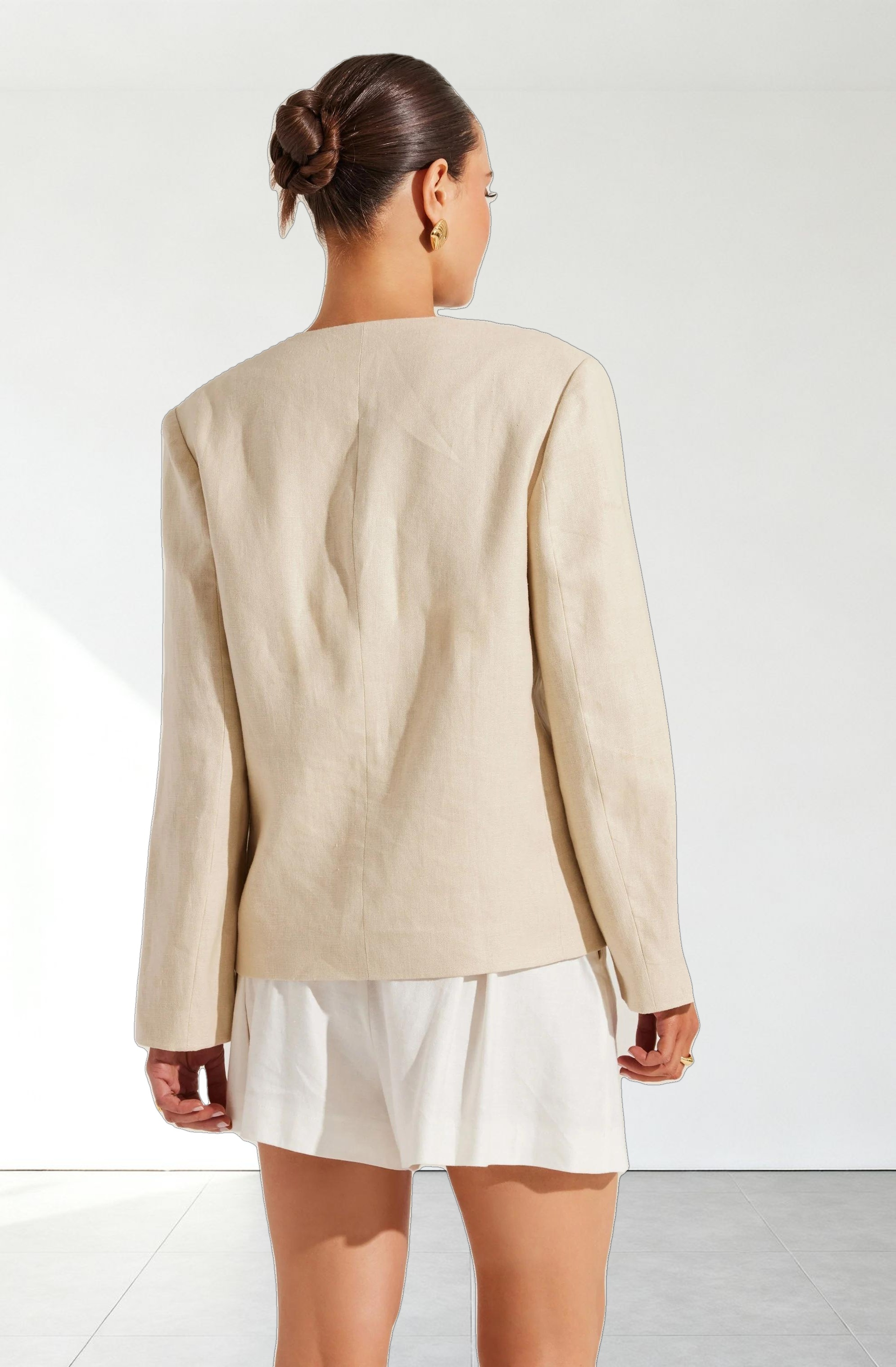 Dannika Linen Blazer