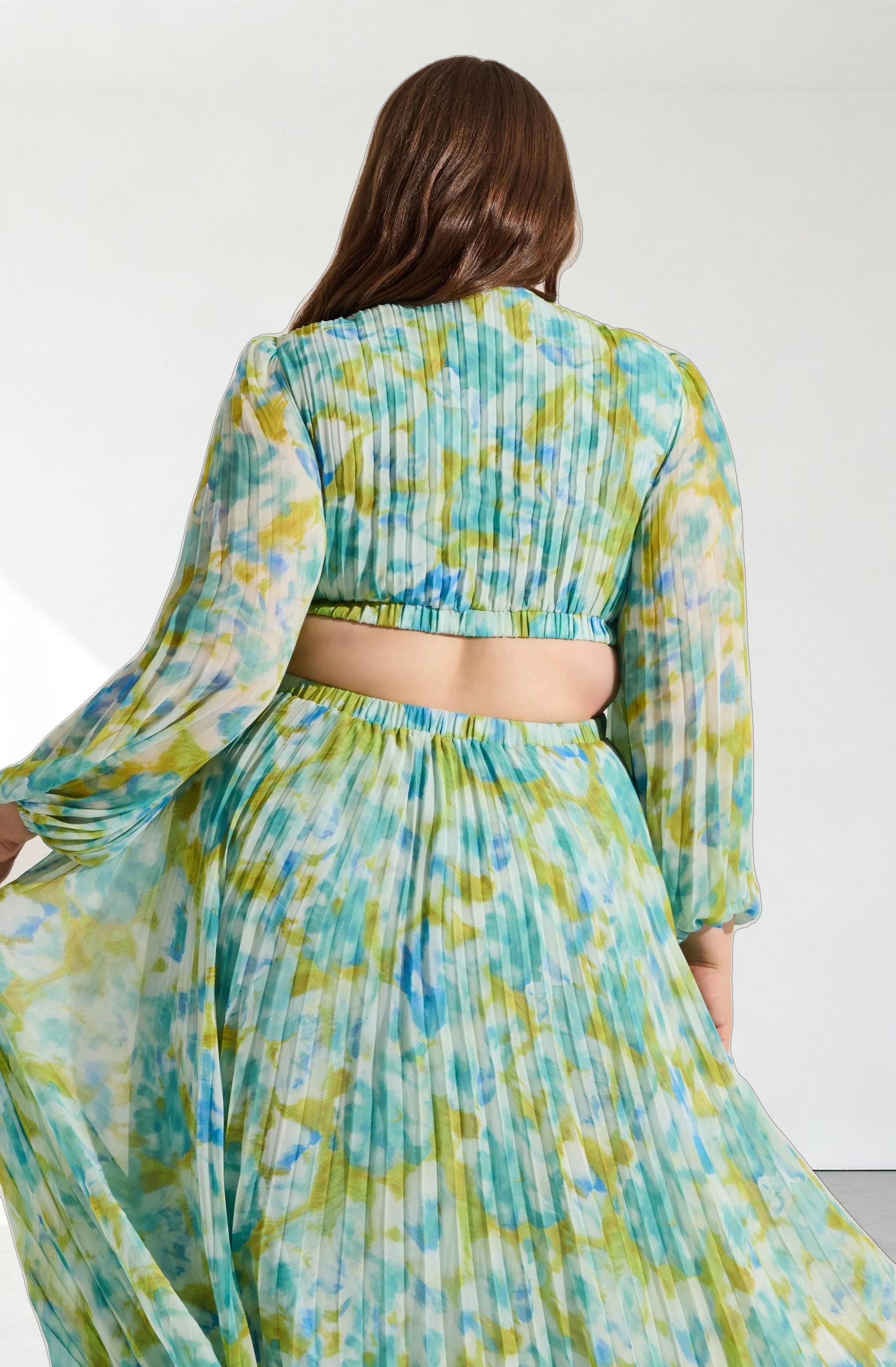 Revery Floral Long Sleeve Maxi Dress