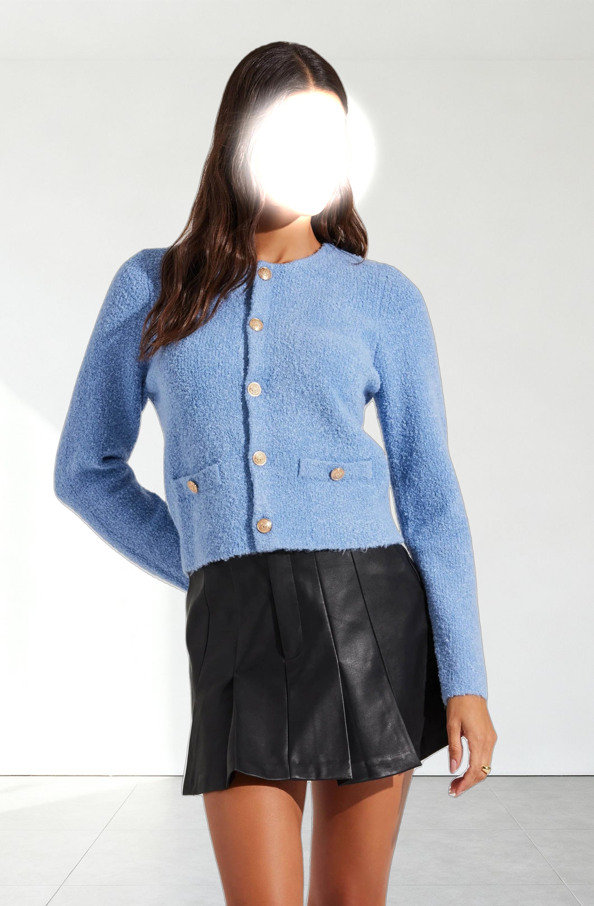 Teddy Cardigan Sweater