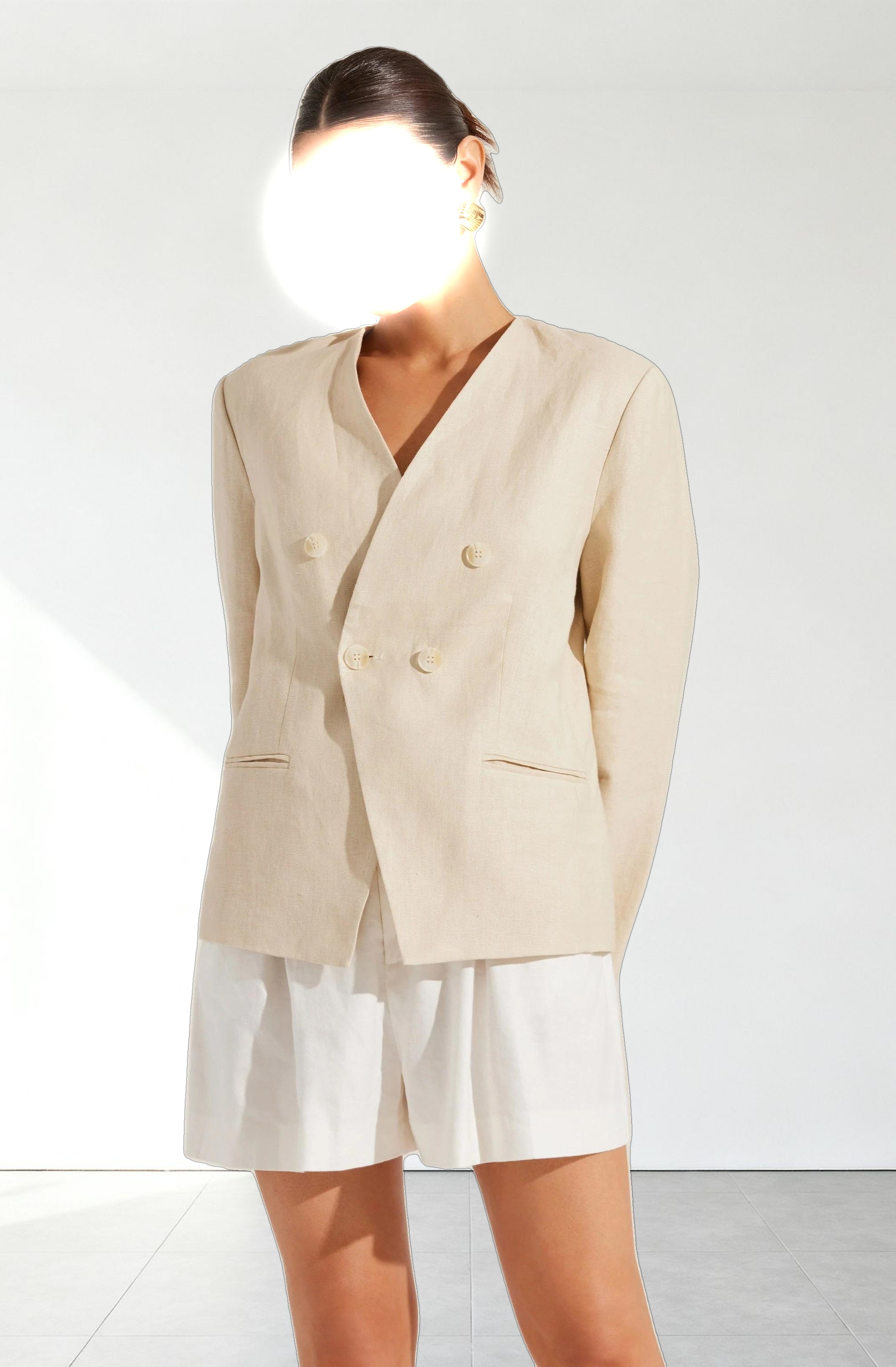 Dannika Linen Blazer