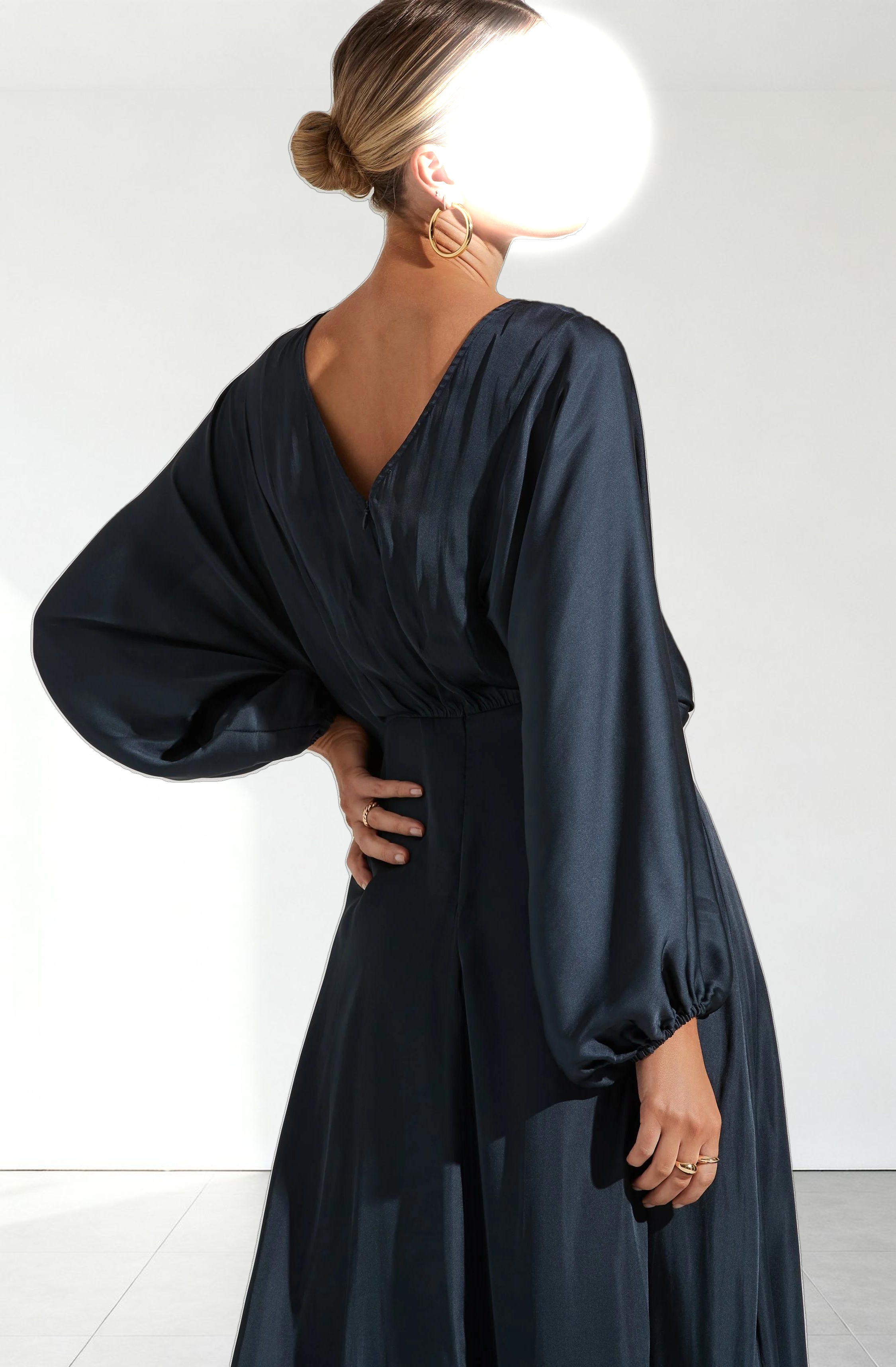 Marin Dolman Sleeve Midi Dress