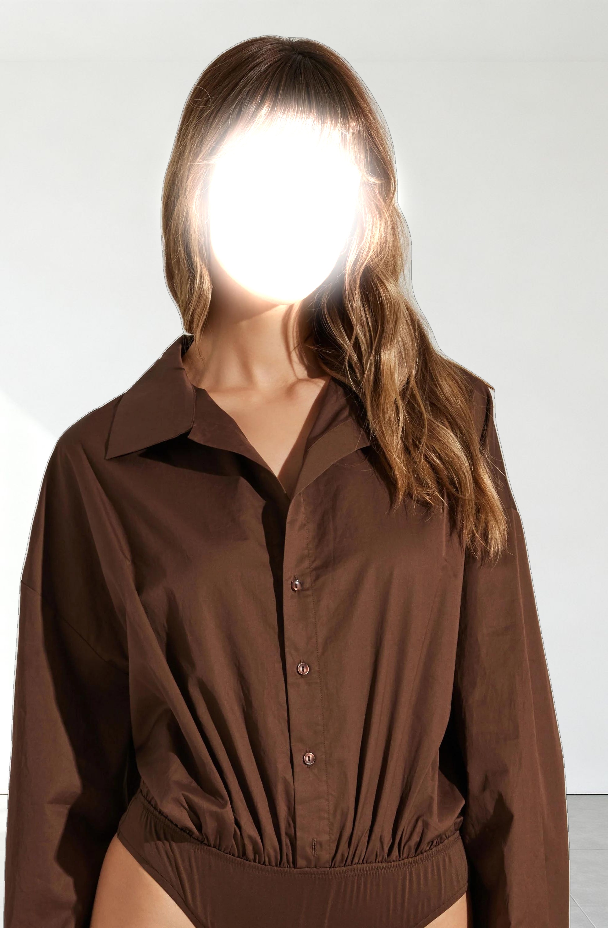 Sahana Button-Up Shirt Bodysuit