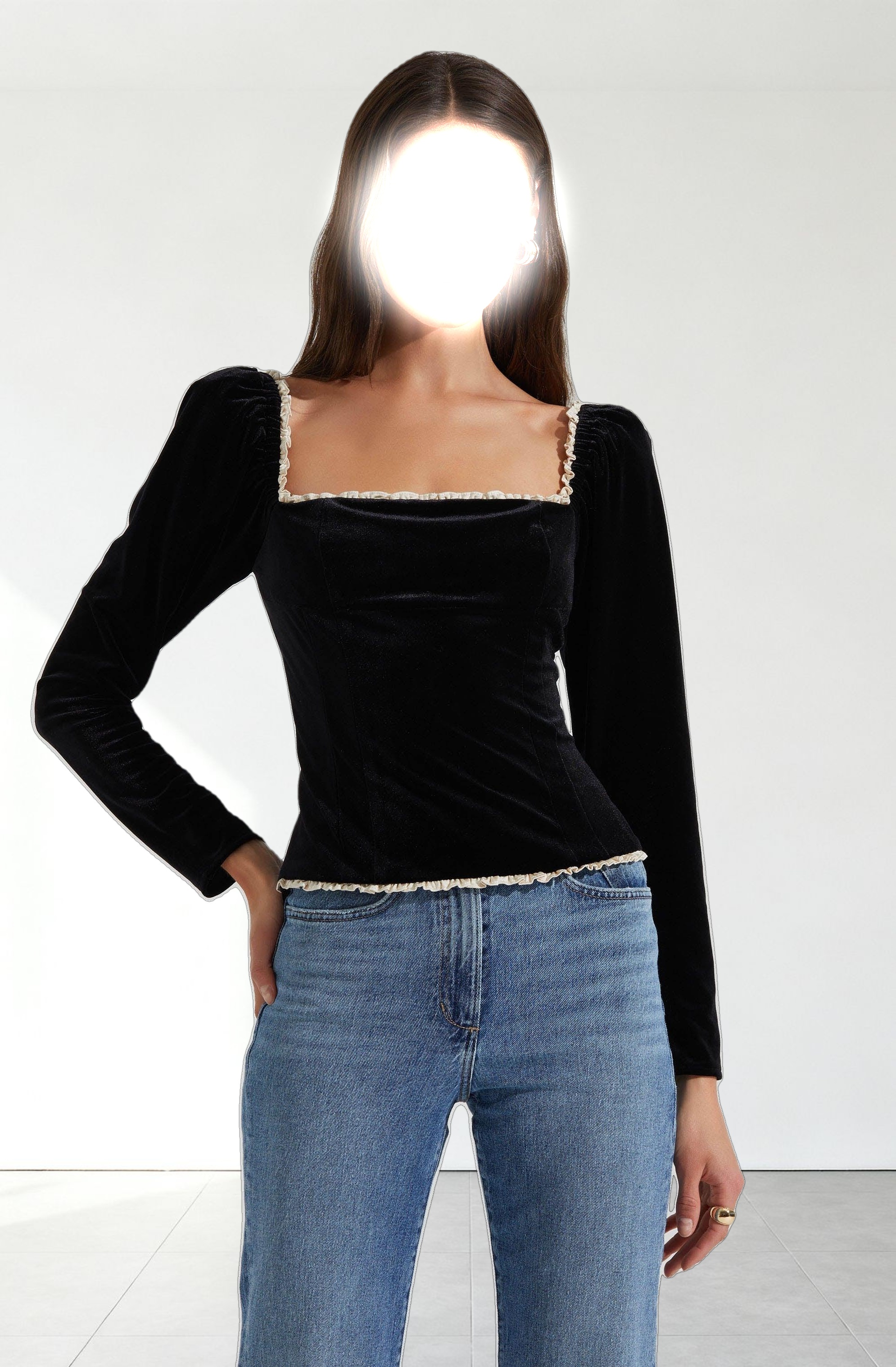 Briella Velvet Corset Top