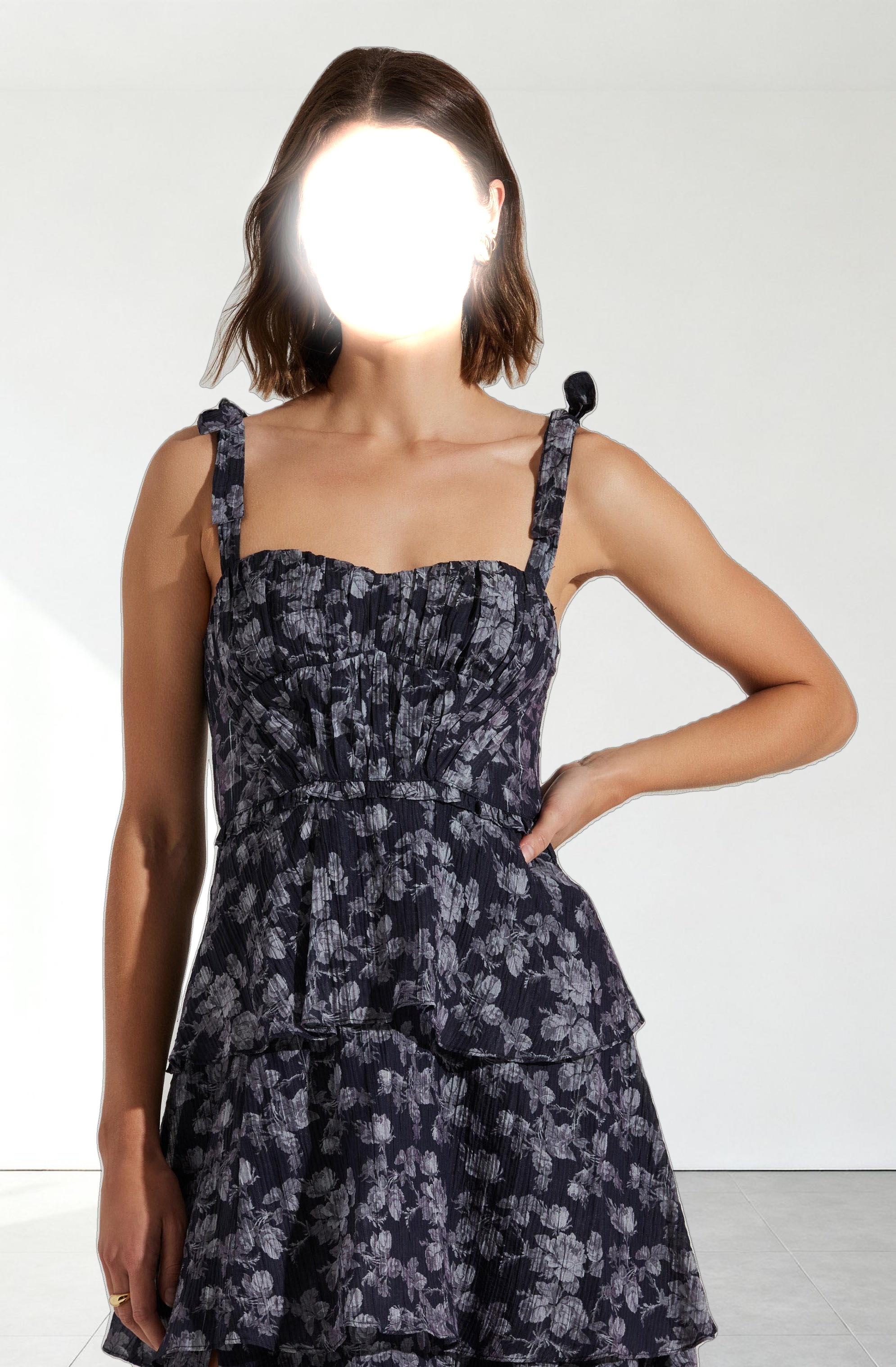 Mellorie Floral Tiered Maxi Dress