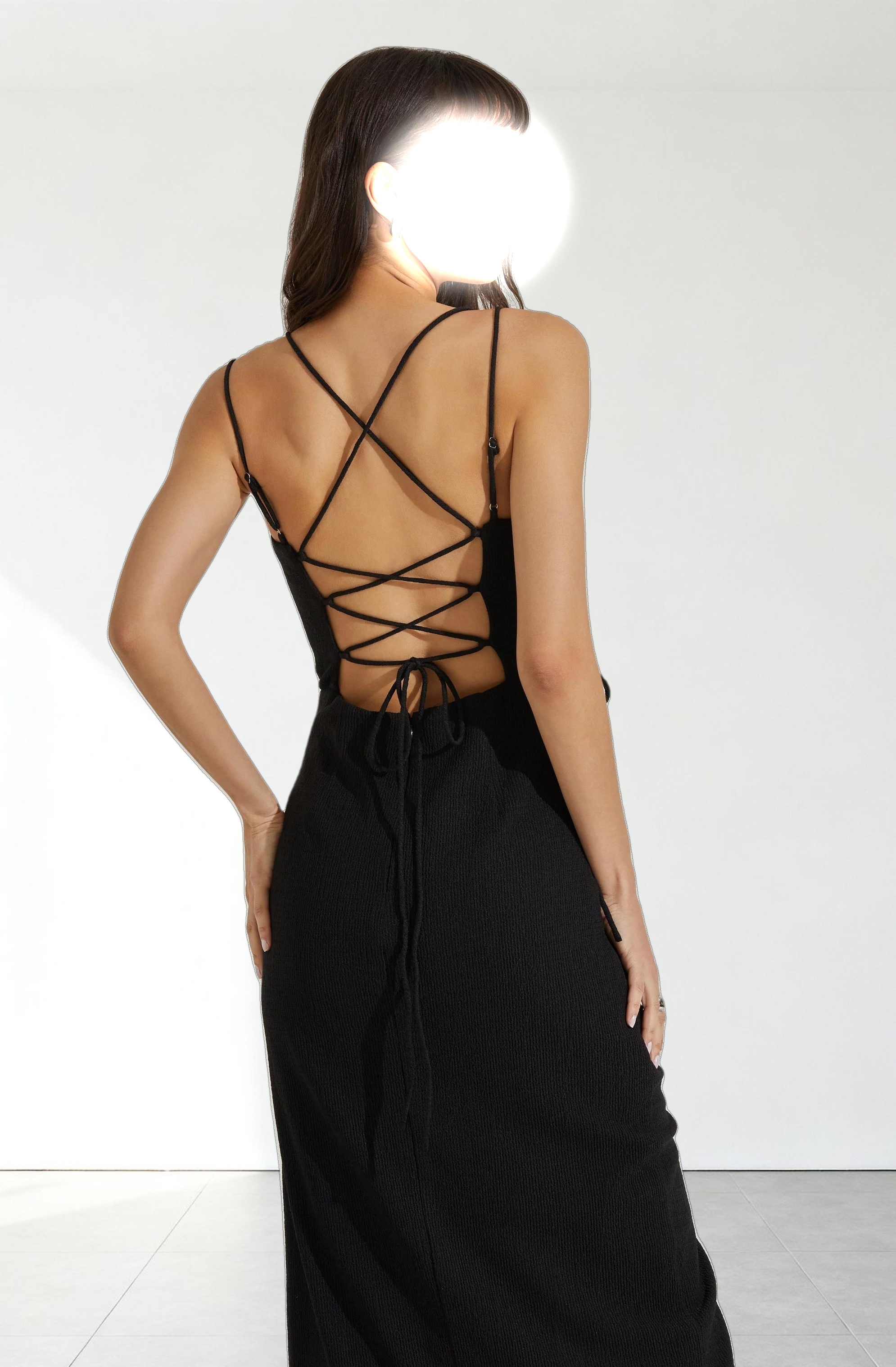 Brinda Wrap Midi Dress