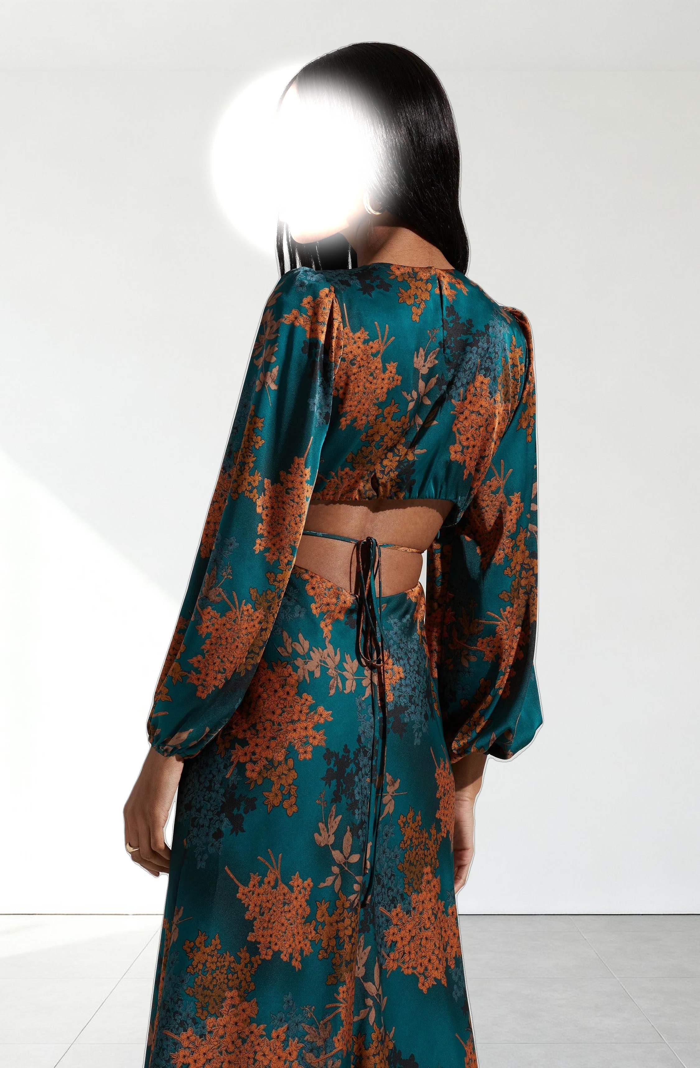 Quinn Floral Cutout Maxi Dress