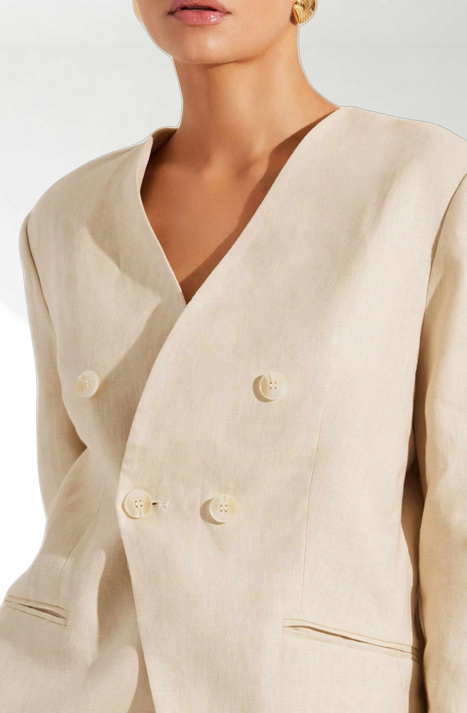 Dannika Linen Blazer