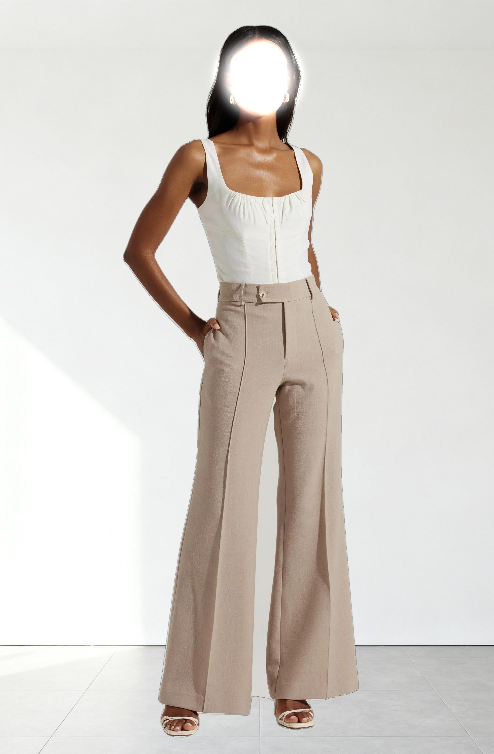 Chaser High Waisted Flare Pants