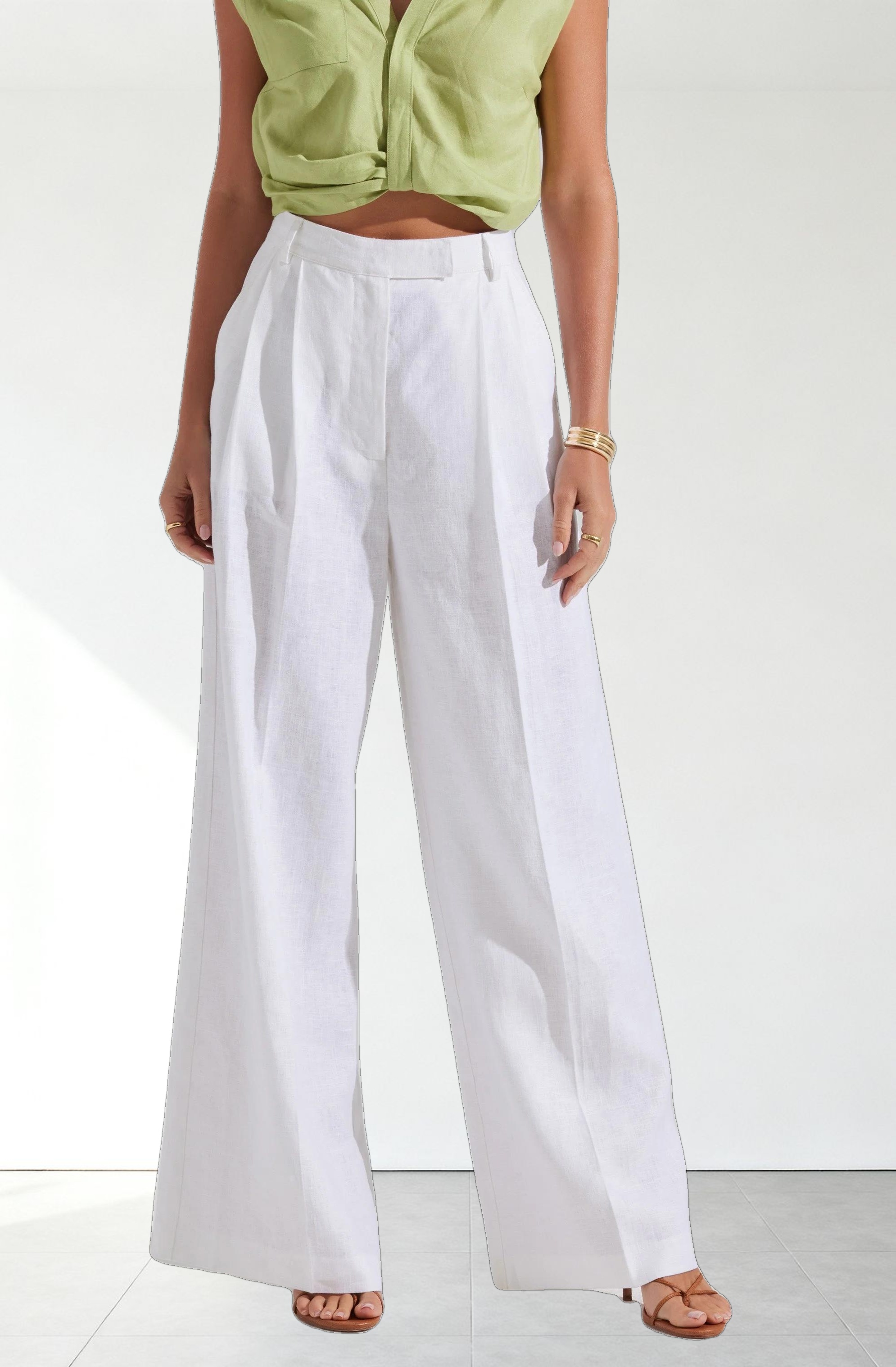 Milani Wide Leg Trouser Pants