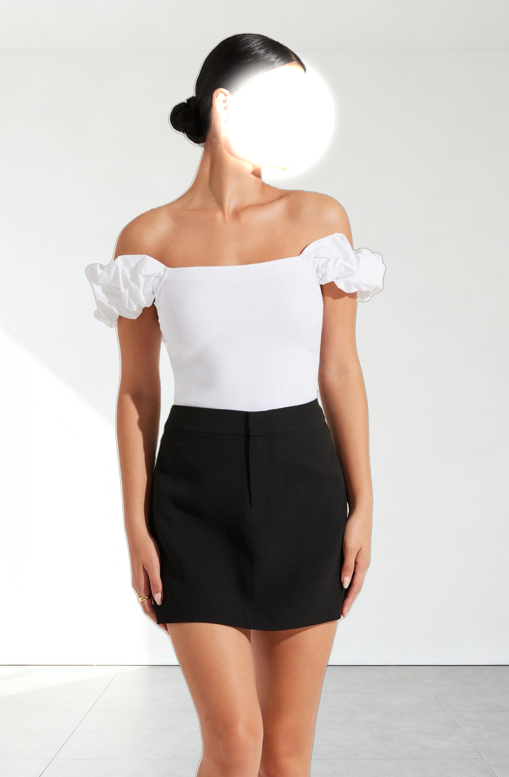 Bella Tailored Mini Skirt