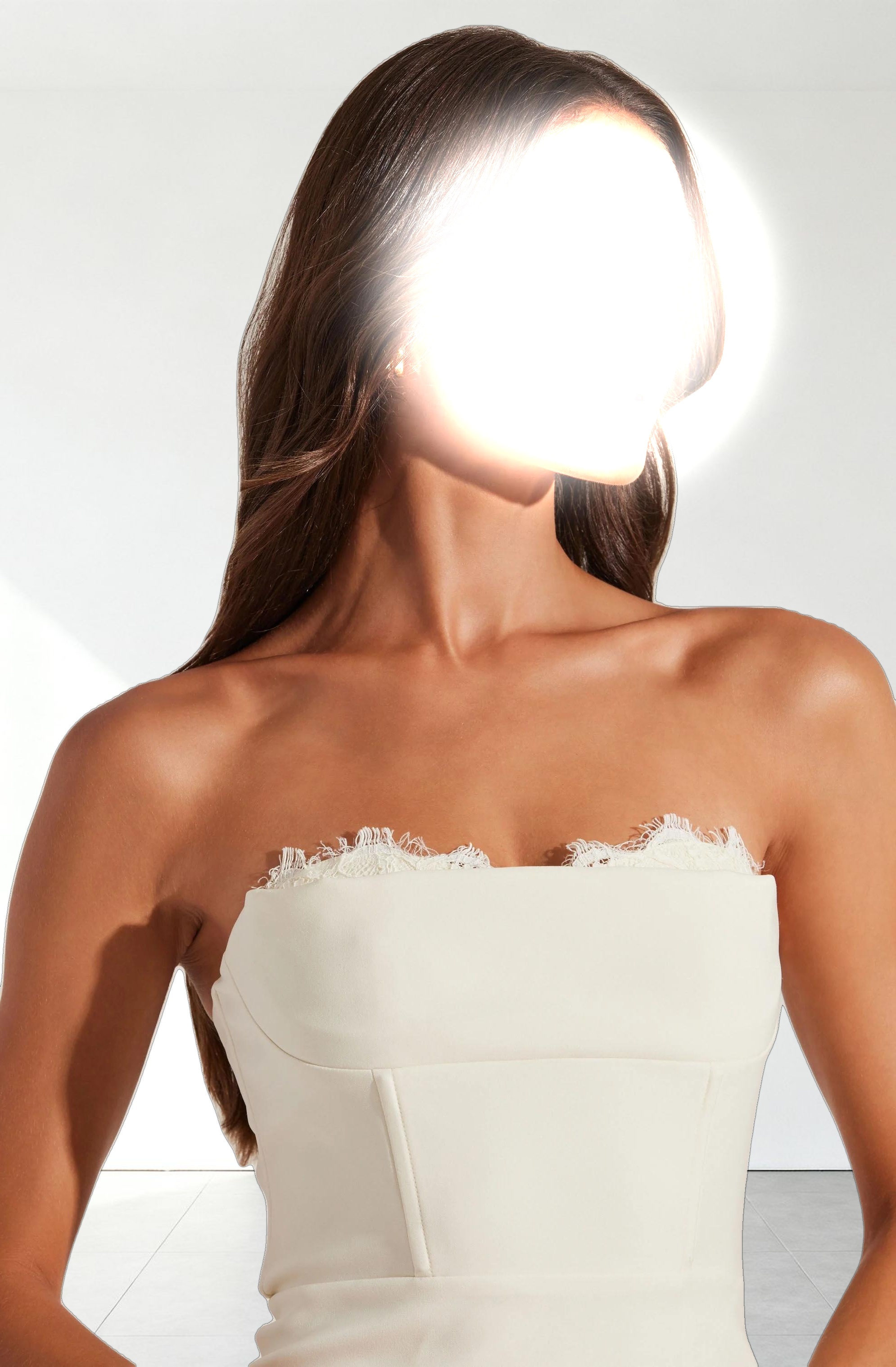 Melani Lace Peekaboo Dress