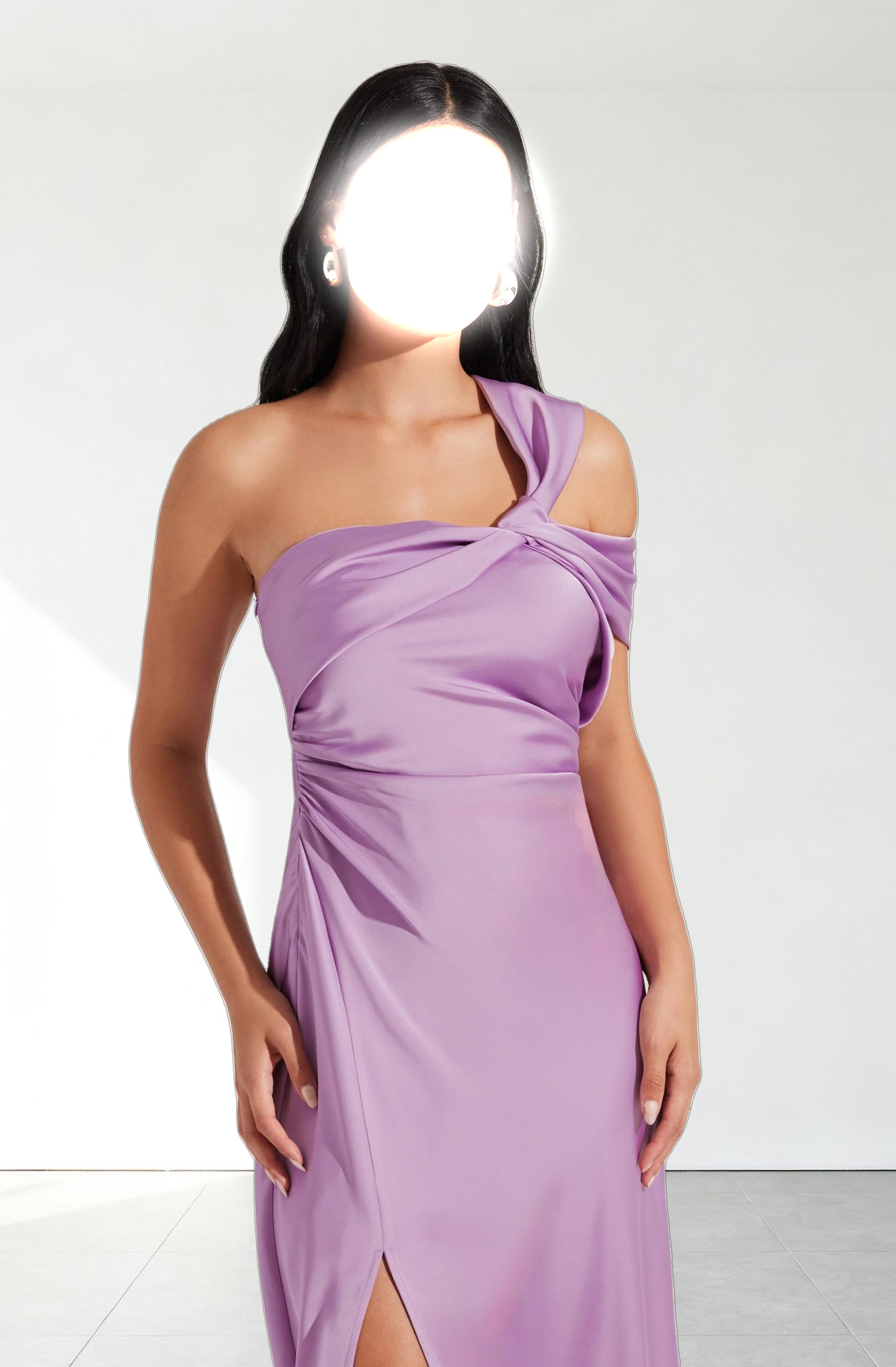 Cersei One Shoulder Midi Dress