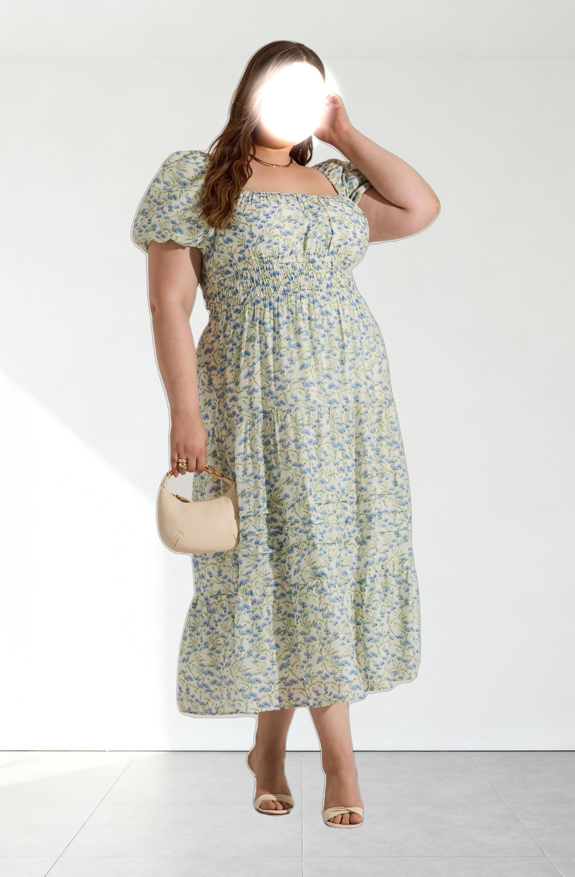 Florentina Floral Tiered Maxi Dress