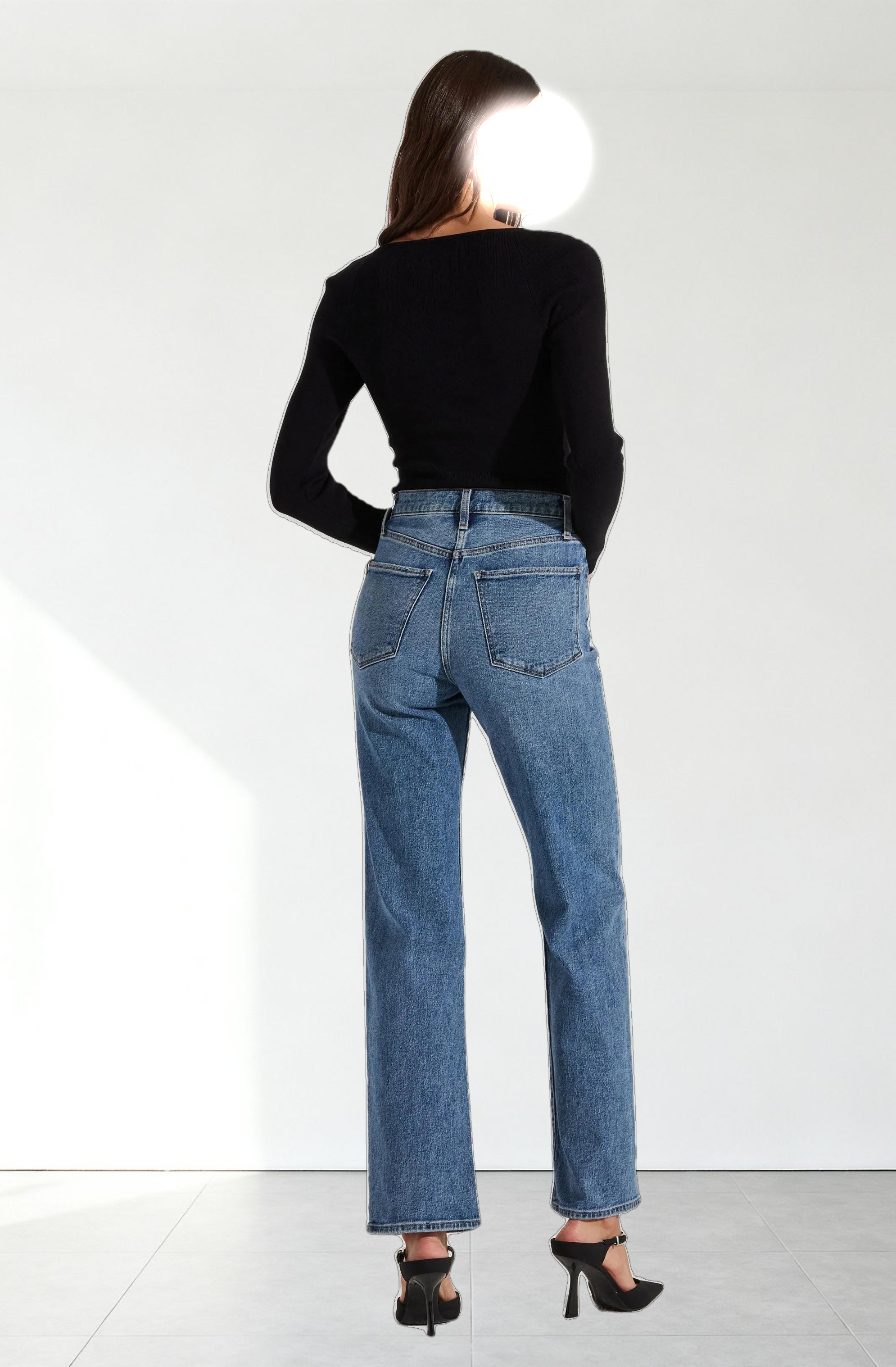 Pearl Detail Fine Knit Sweater