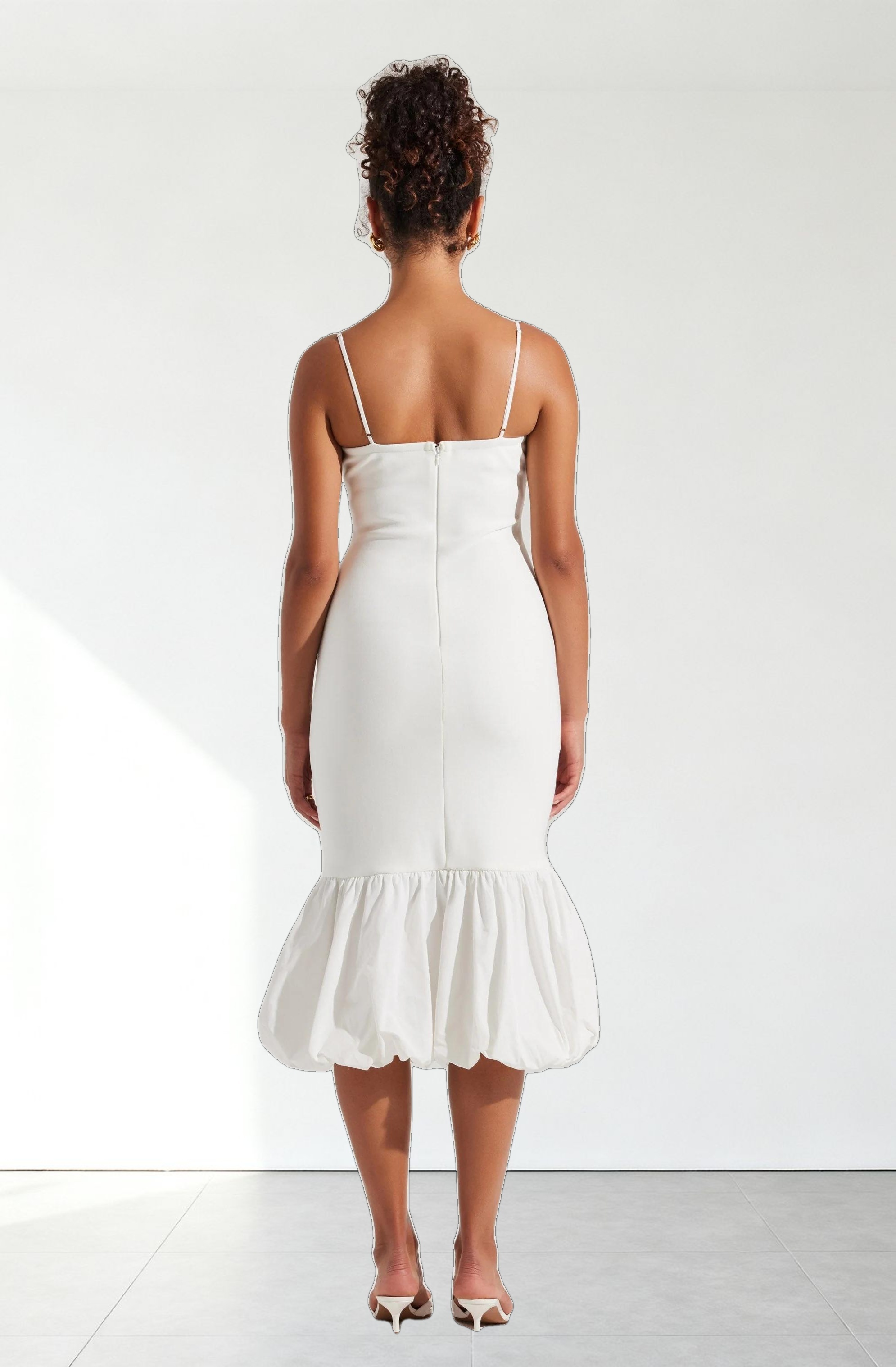 Brittnea Bodycon Bubble Hem Dress