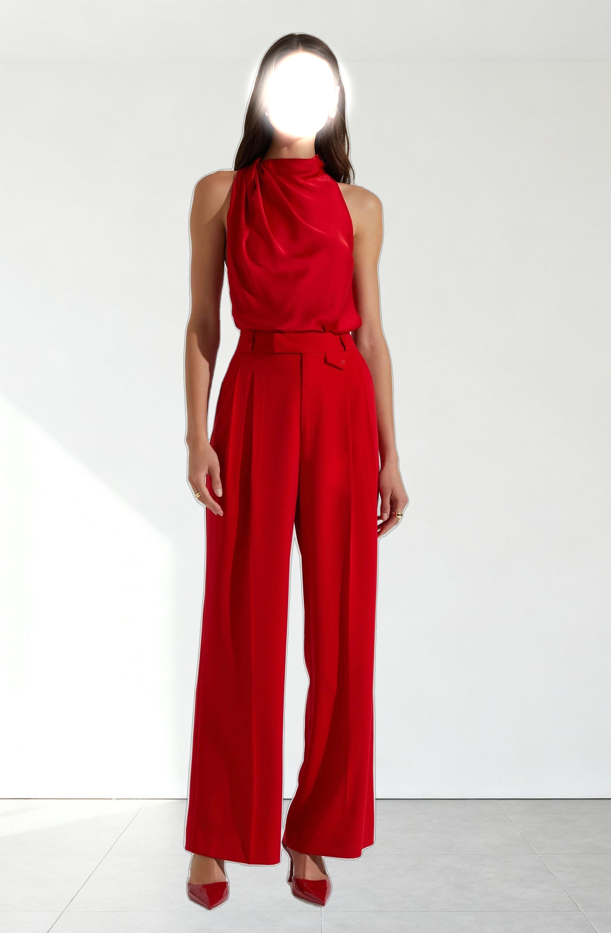 Bryony High Waisted Trouser Pants