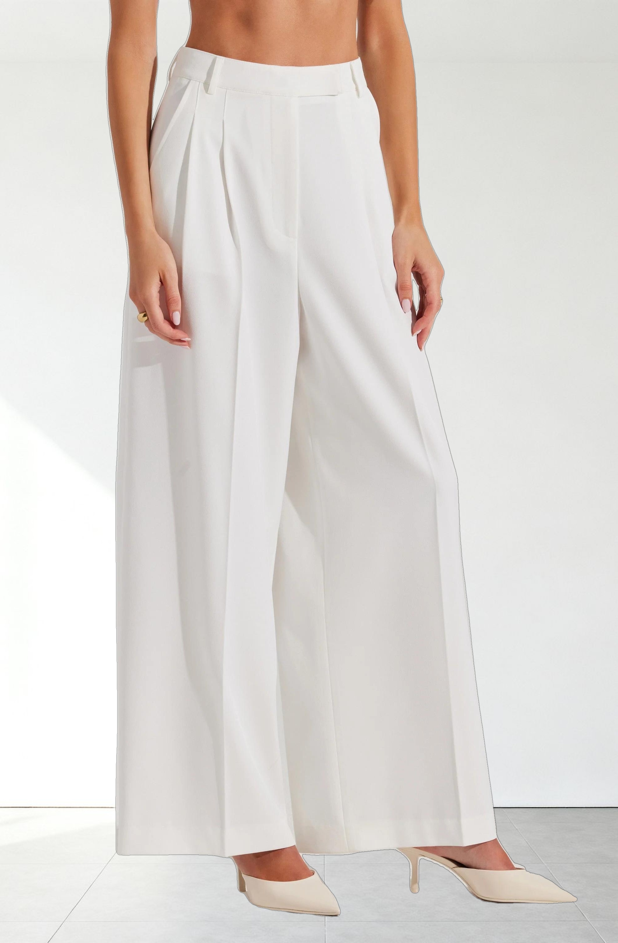 Milani Wide Leg Trouser Pants