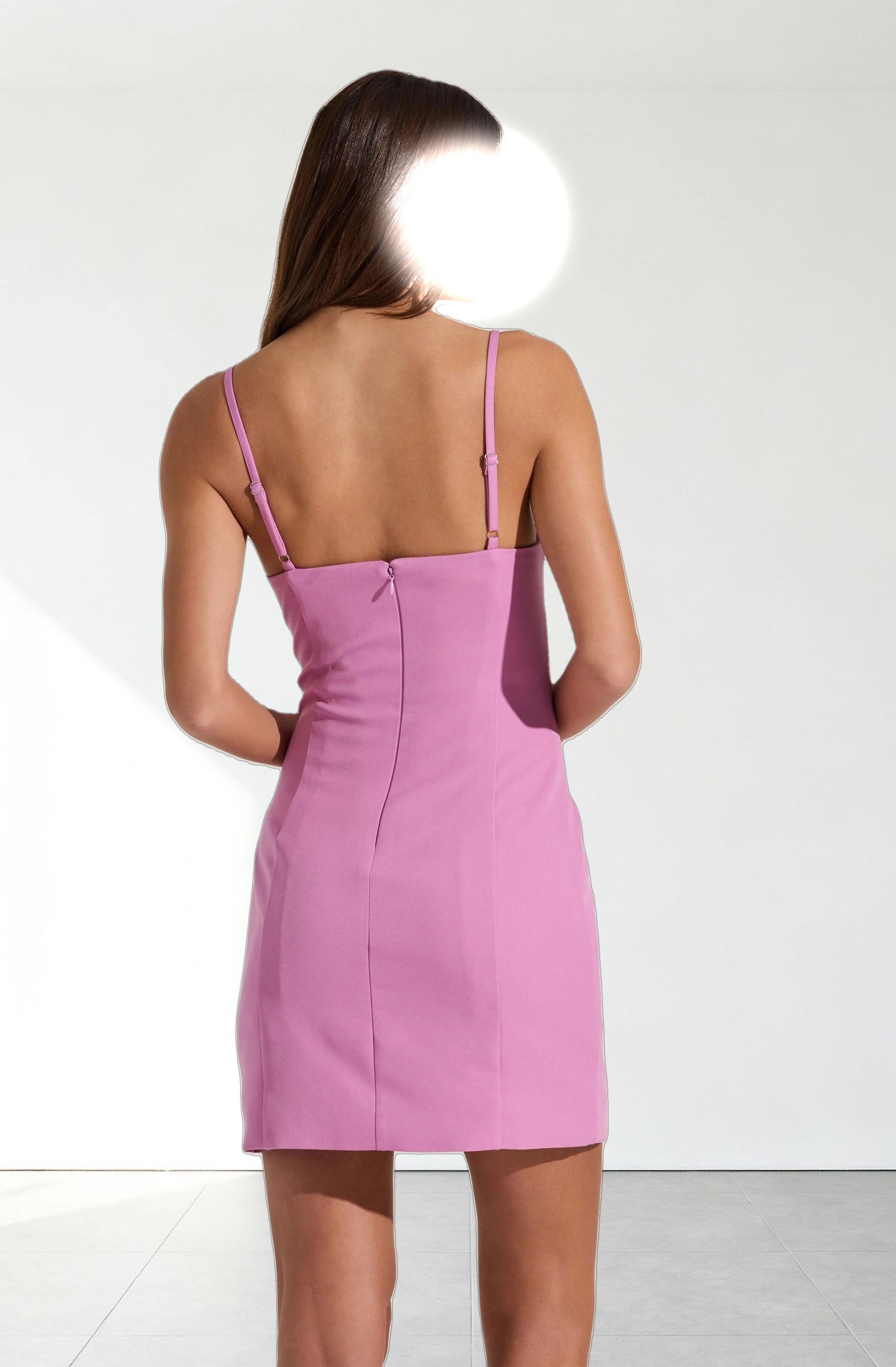 Bow Detail Bustier Mini Dress