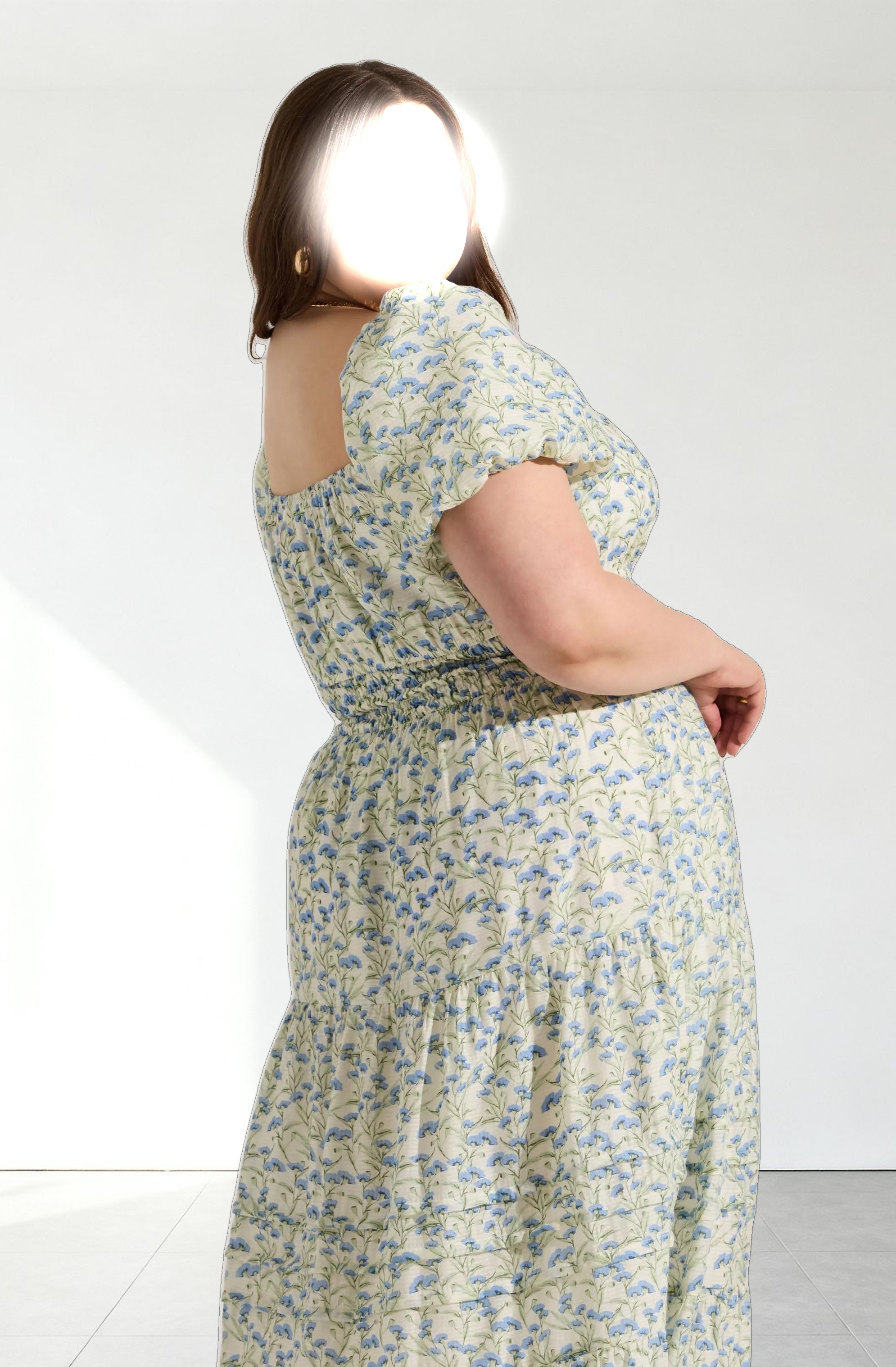 Florentina Floral Tiered Maxi Dress