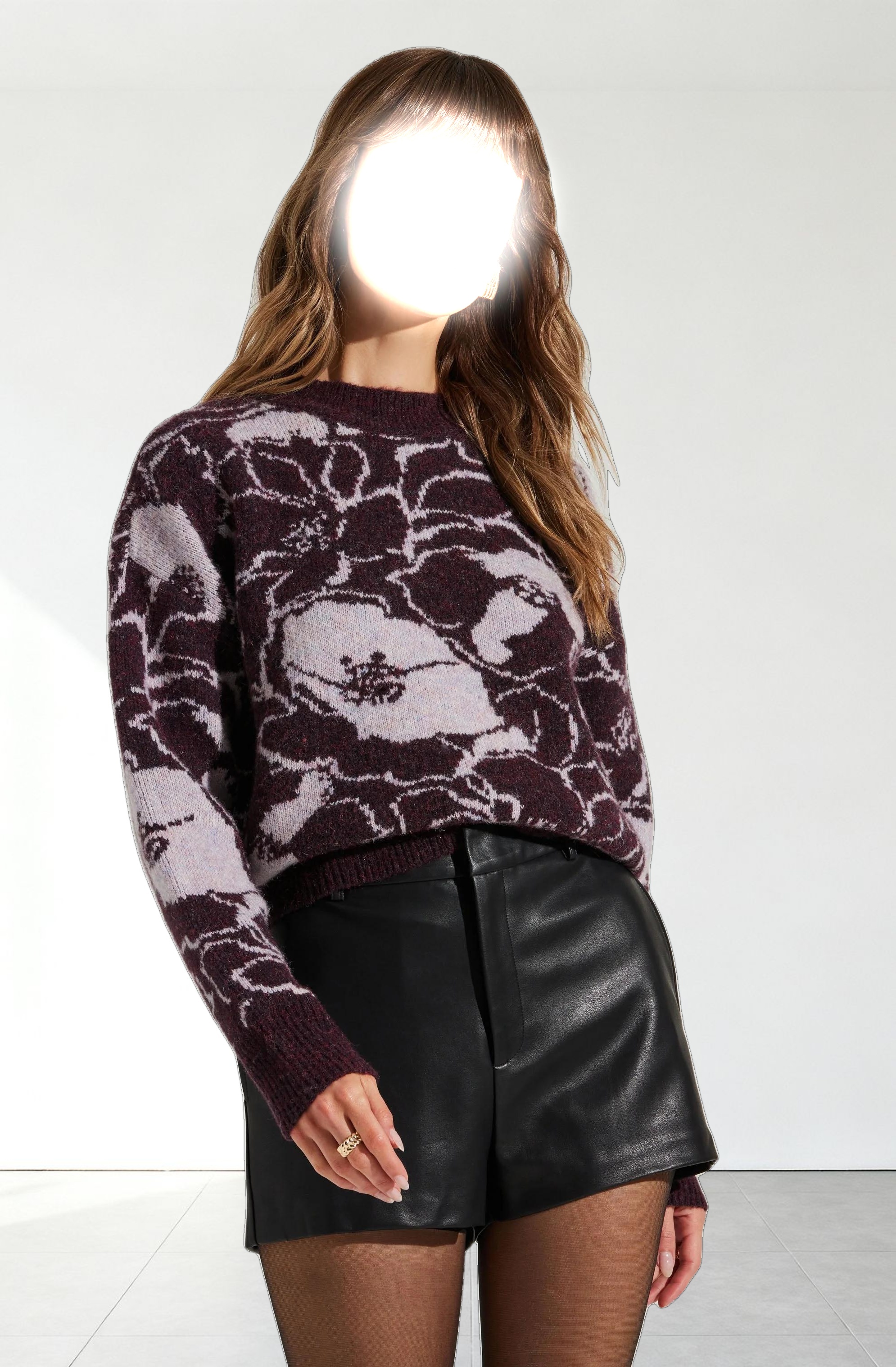 Saira Floral Sweater