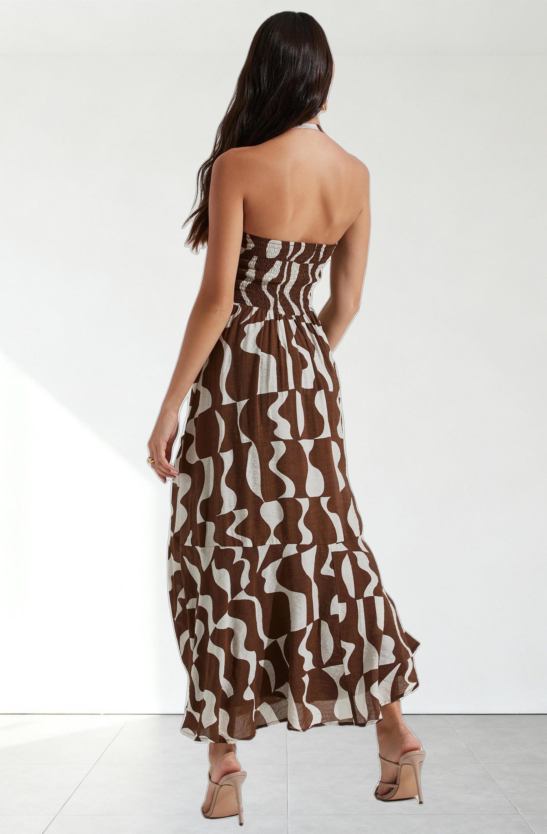 Mariella Halter Maxi Dress