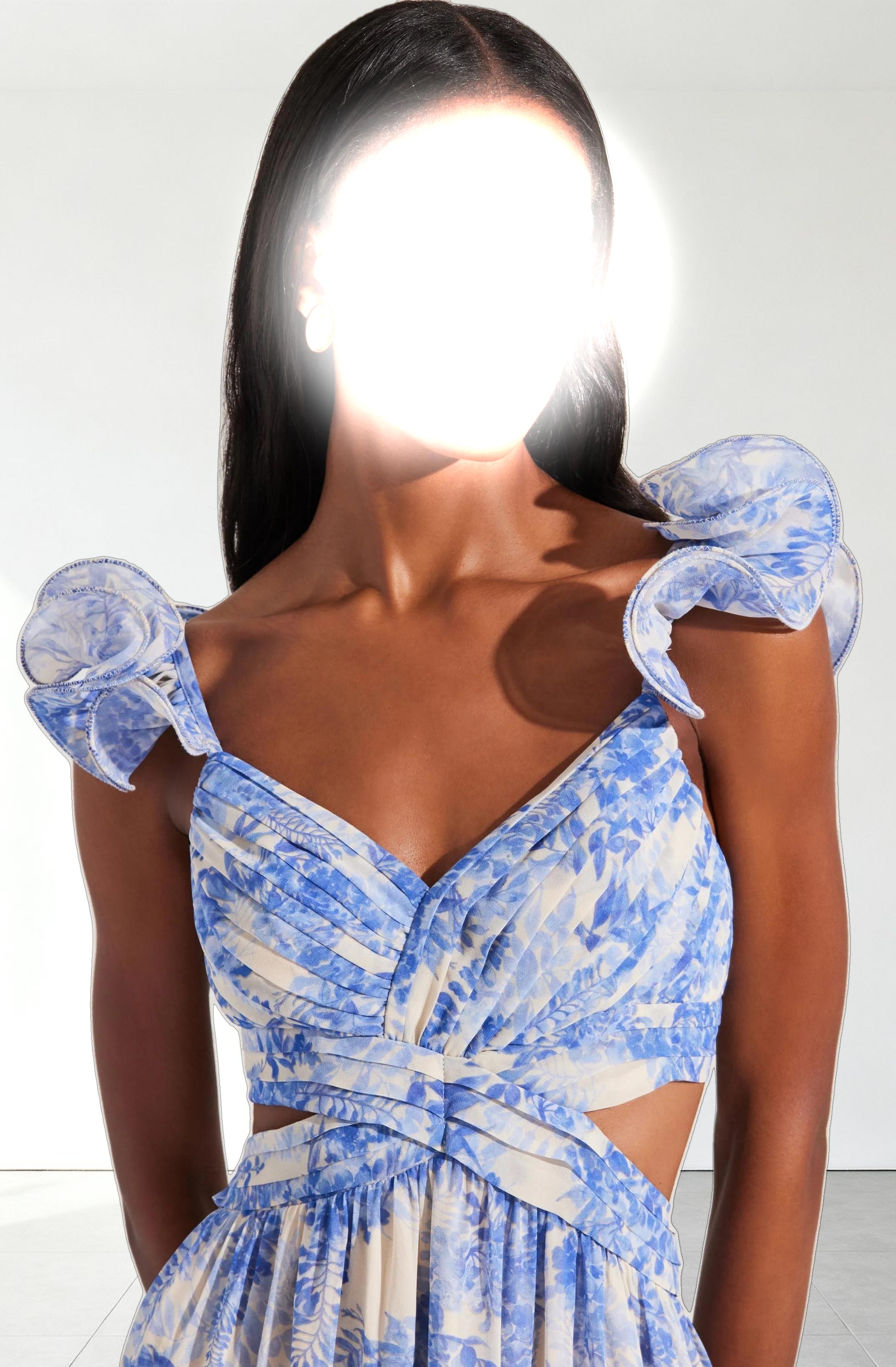 Fritillaria Floral Maxi Dress