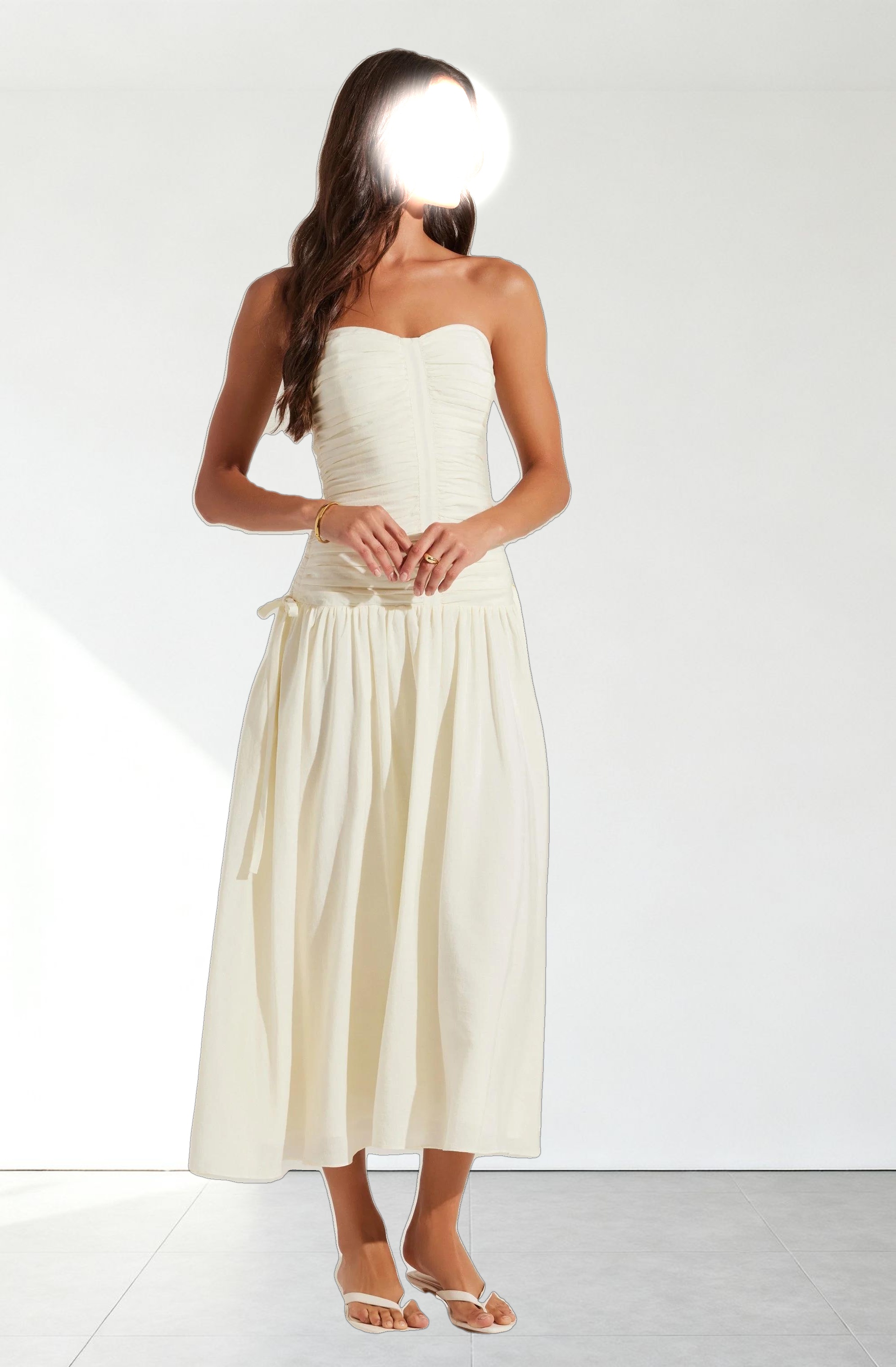 Zori Strapless Maxi Dress