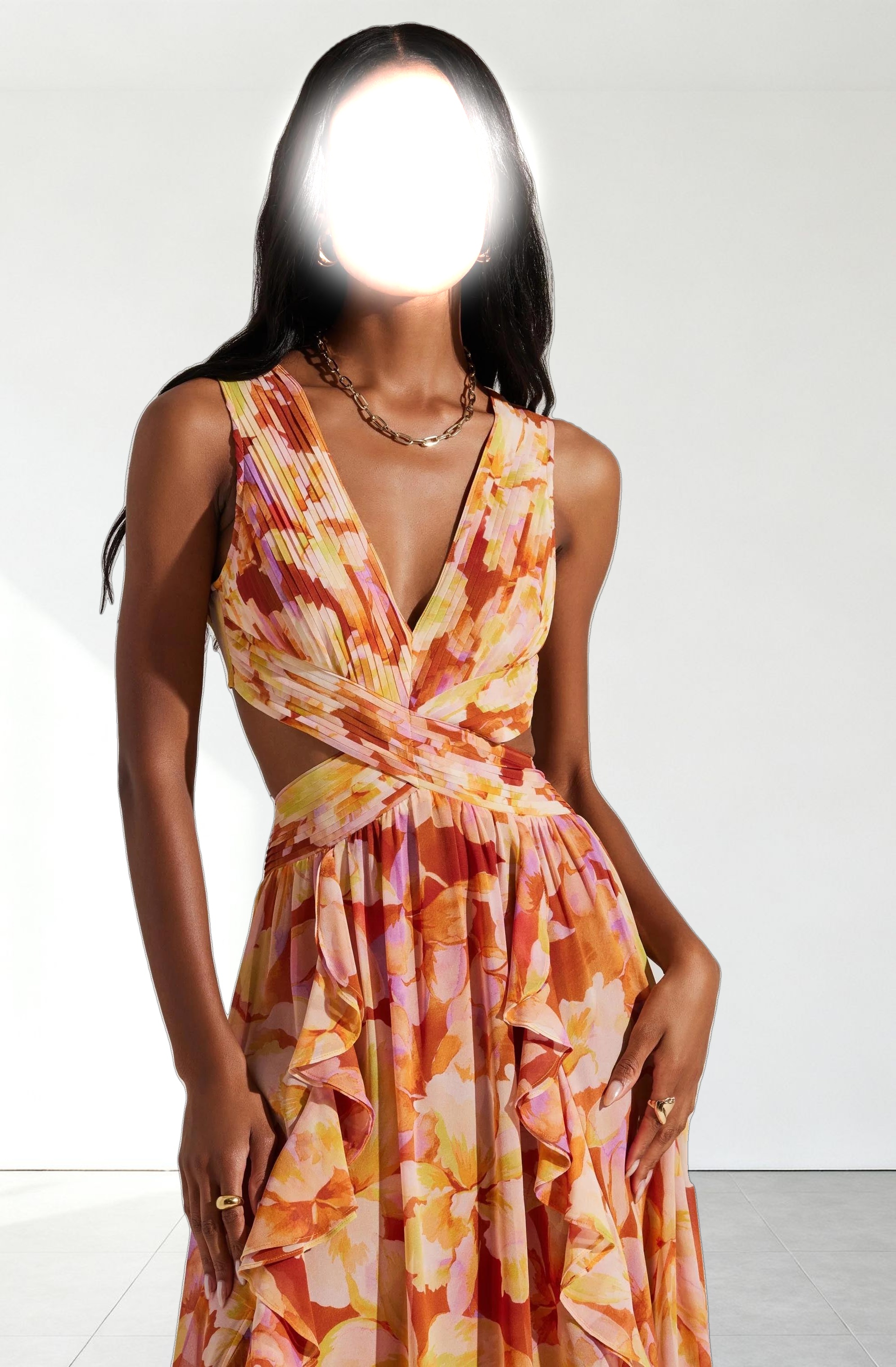 Noya Floral Maxi Dress