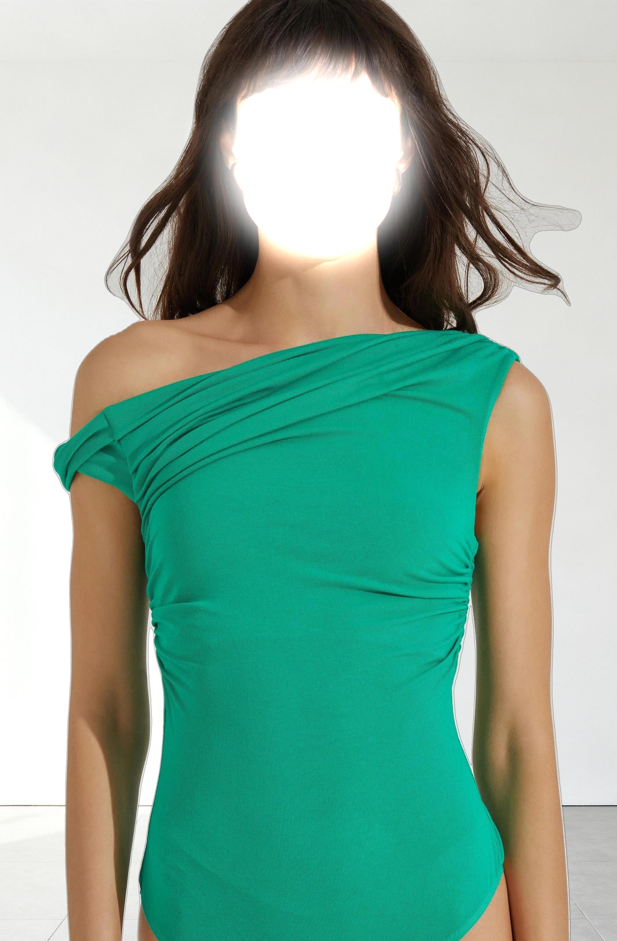 Fiora Asymmetrical Bodysuit